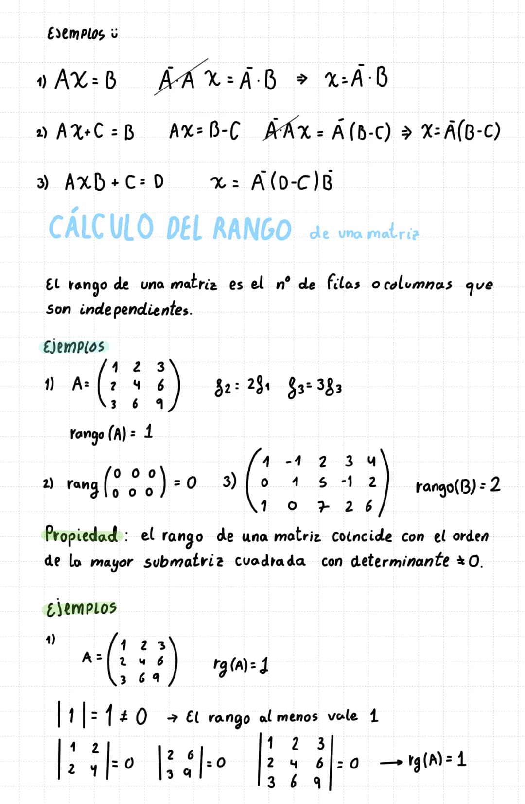 # Matrices
NJS
Una matriz es un rectángulo de números reales ordenados
en filas y columnas. Se escriben con las letras A,By C
e indicando