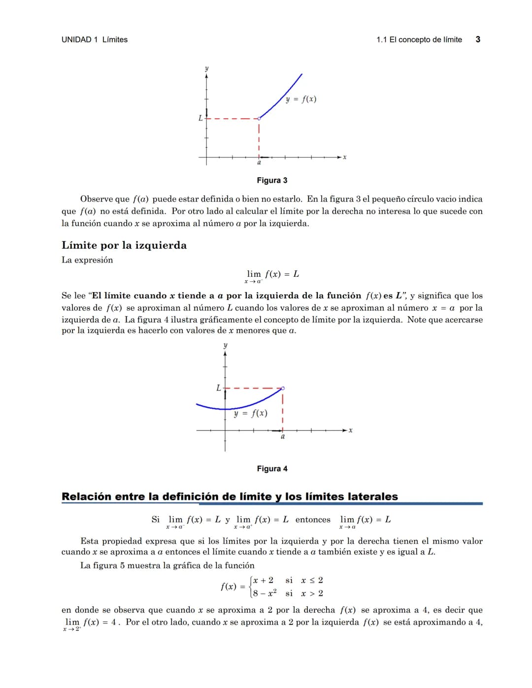 UNIDAD 1 Límites
1.1 El concepto de límite
1.1 El concepto de límite 1
INTRODUCCIÓN
En la matemática actual, el estudio del cálculo se i