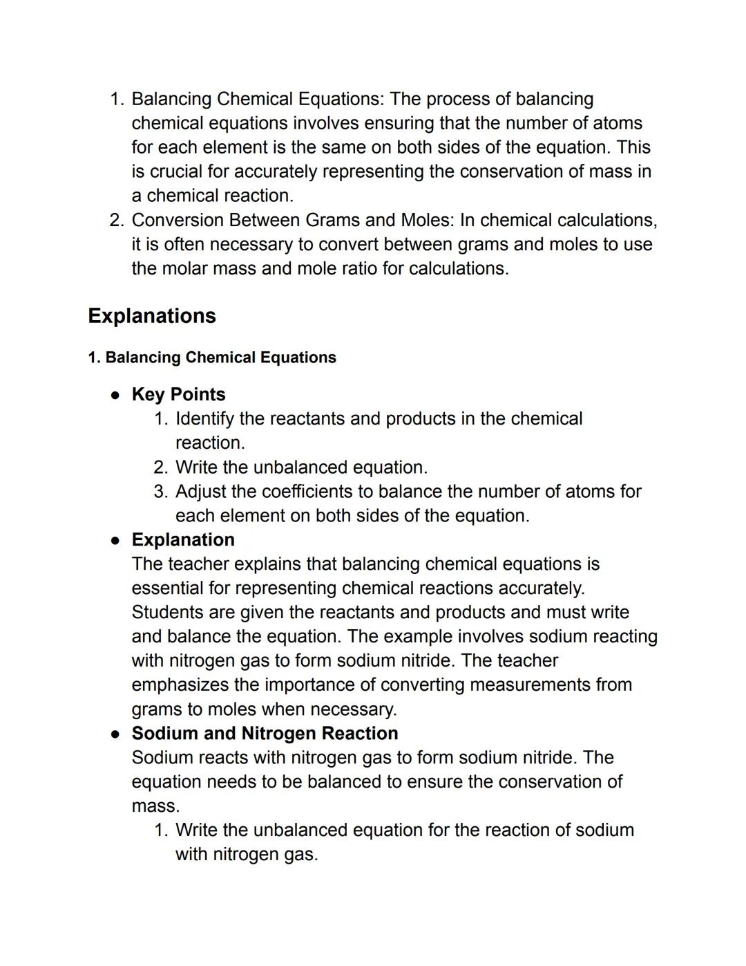 # MOLES AND AVOGADRO'S NUMBER
Key Learnings
1. Avogadro's Number and Mole Concept: Avogadro's number is a
constant used to count particle