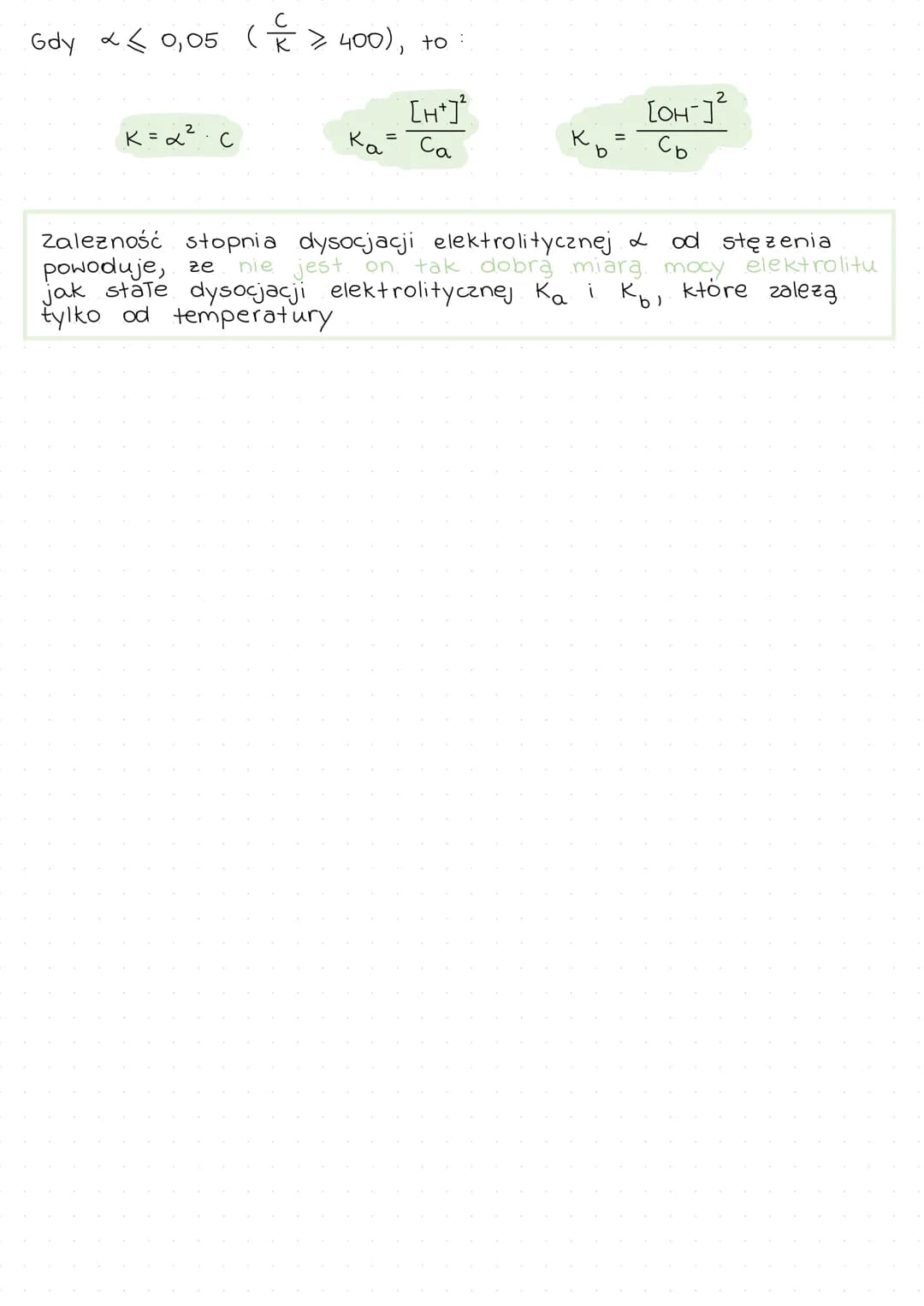 STOPIENISTAŁA
DYSOCJACJI
ELEKTROLITYCZ
NEJ
Stopień dysocjacji elektrolitycznej 2
jest to stosunek
liczby moli substancji, która uległa r