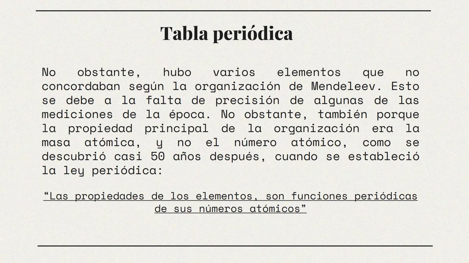 12
88
22
1
Mg
Ra
Ti
H
99
Es
Química
ETITC
M. Sc. Cristian Moreno
Técnico profesional en electrónica industrial
ESCUELA TECNOL
ÓGICA INSTITUT
