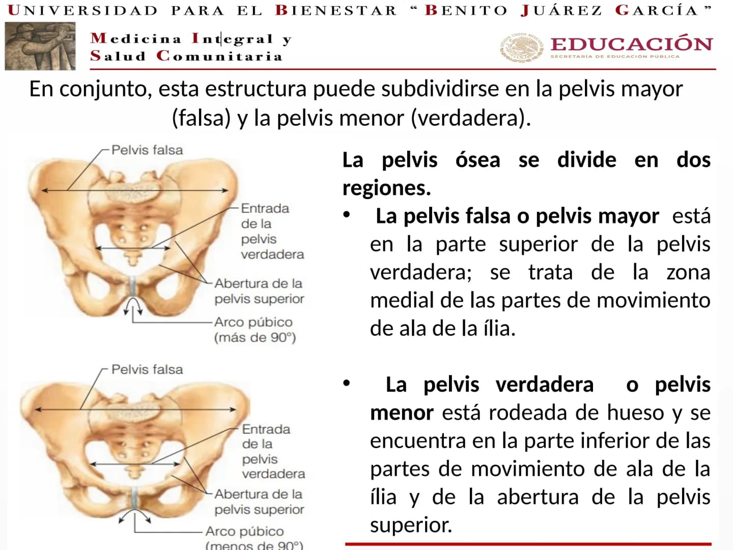 UNIVERSIDAD PARA EL BIENESTAR “BENITO JUÁREZ GARCÍA”
Medicina Integral y
Salud Comunitaria
EDUCACIÓN
SECRETARÍA DE EDUCACIÓN PÚBLICA
Cint