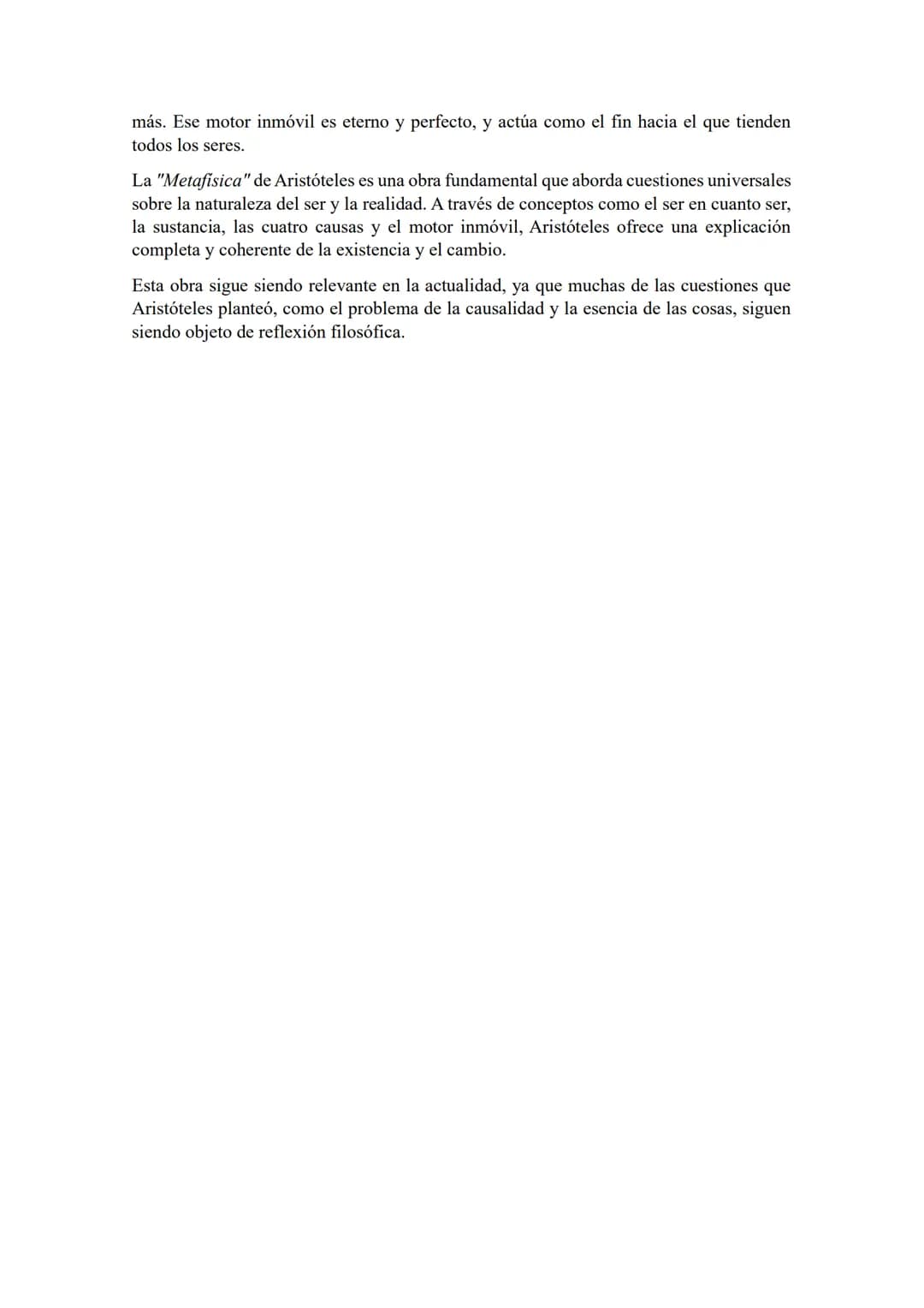# Comentario Aristóteles
María Suárez # Física II
El Libro II de la Física de Aristóteles es una obra fundamental dentro de sus obras
filo