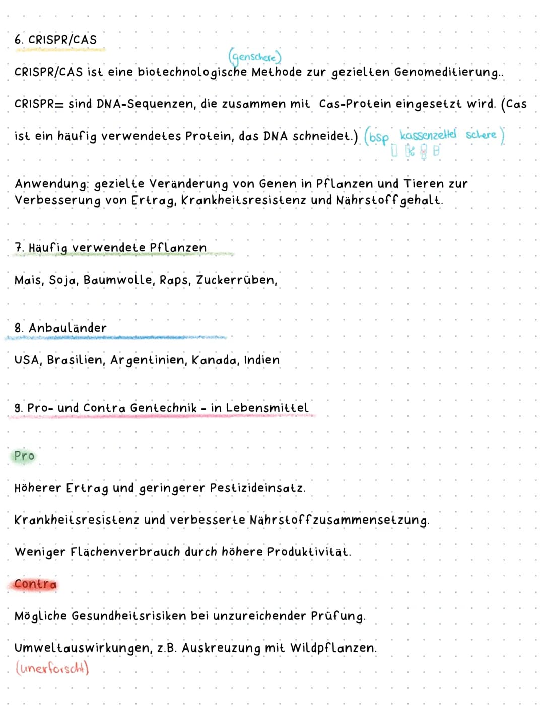 Lernzettel: Gentechnik
1. Grundlagen der Gentechnik
Definition: Wissenschaft, die sich mit der gezielten Veränderung des Erbguts von
Organ