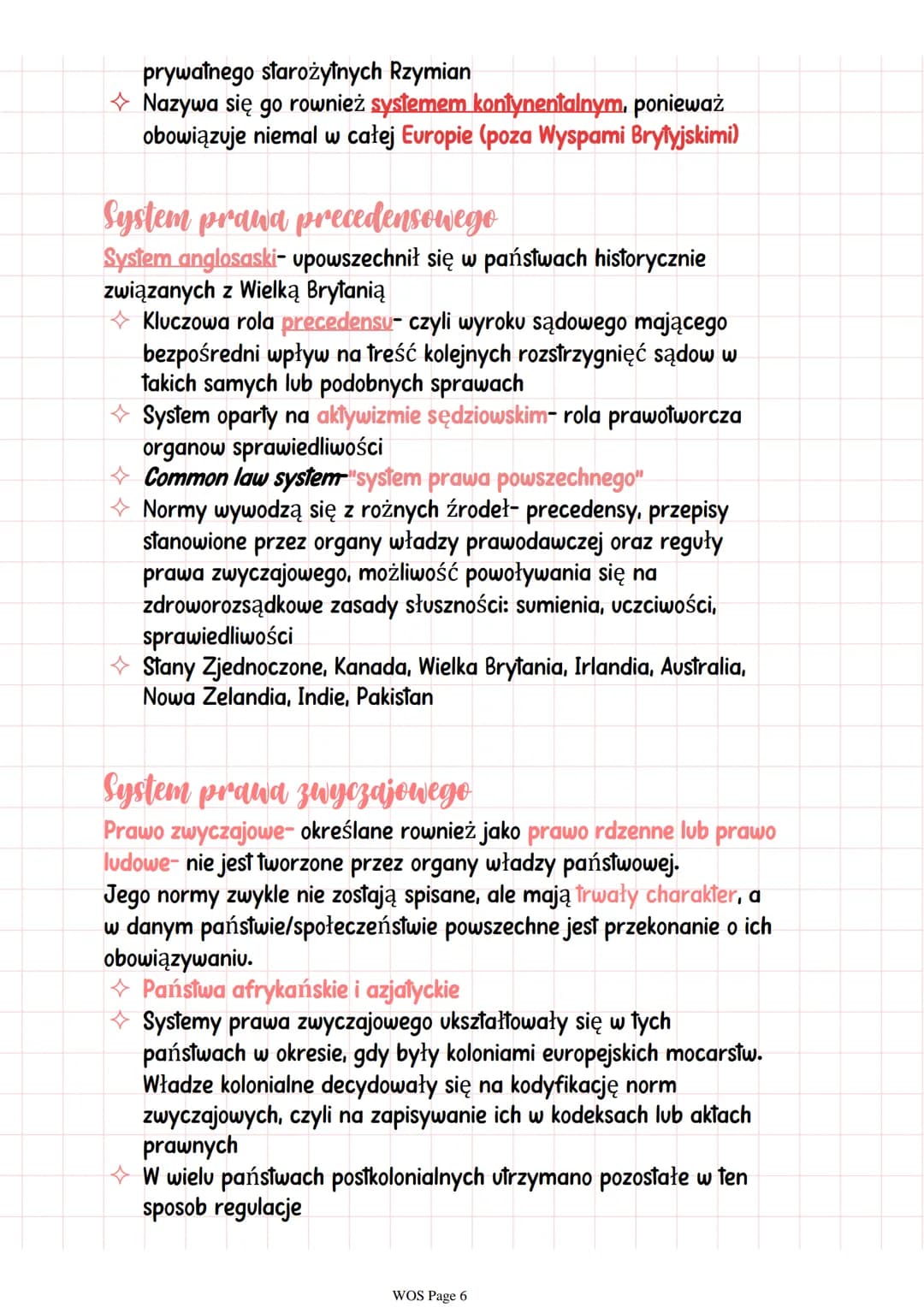 # System prawa
Jest to uporządkowany zbior regulacji, ktorego elementy są ze sobą
powiązane.
W skrocie- są to normy prawne obowiązujące w