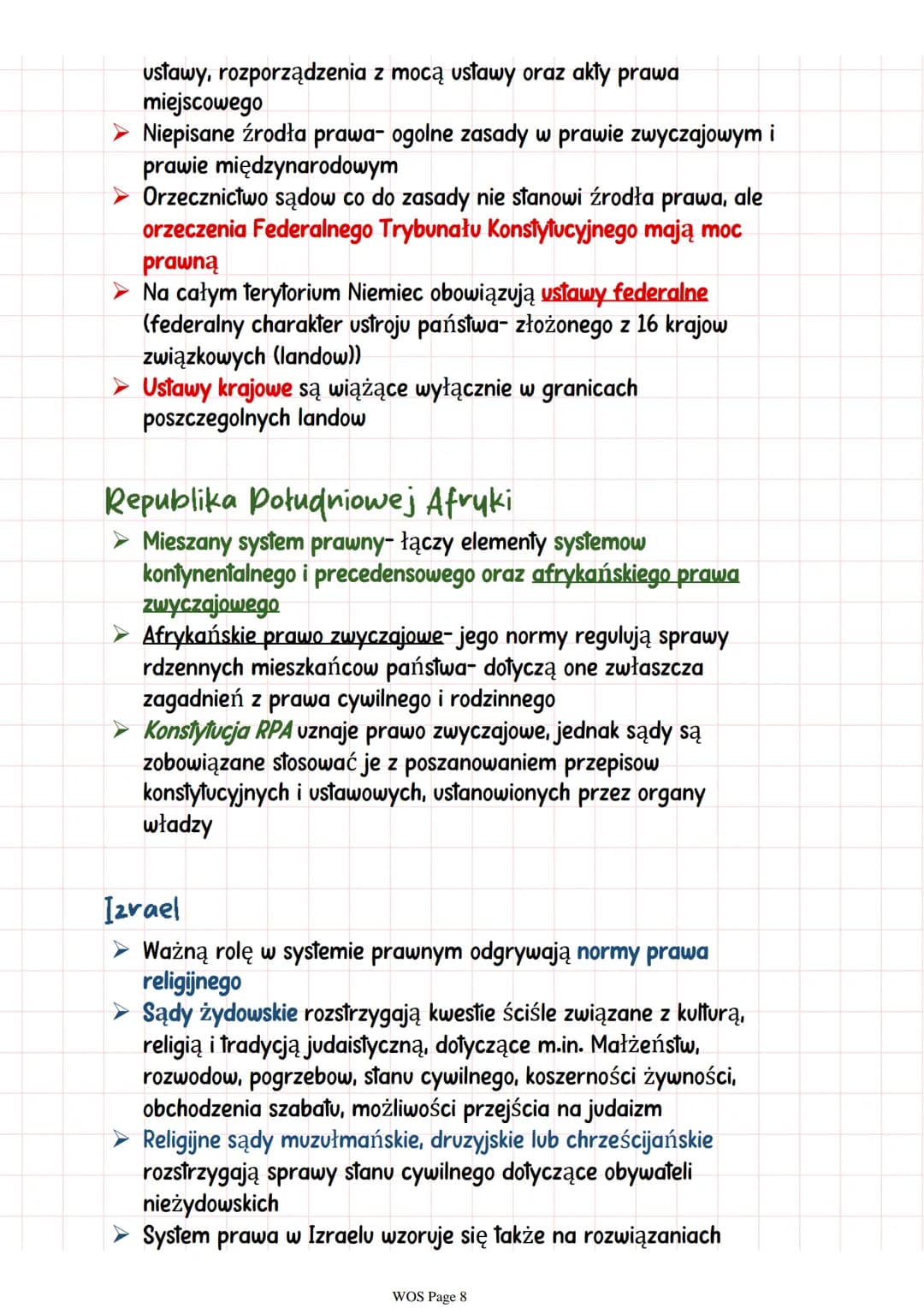 # System prawa
Jest to uporządkowany zbior regulacji, ktorego elementy są ze sobą
powiązane.
W skrocie- są to normy prawne obowiązujące w