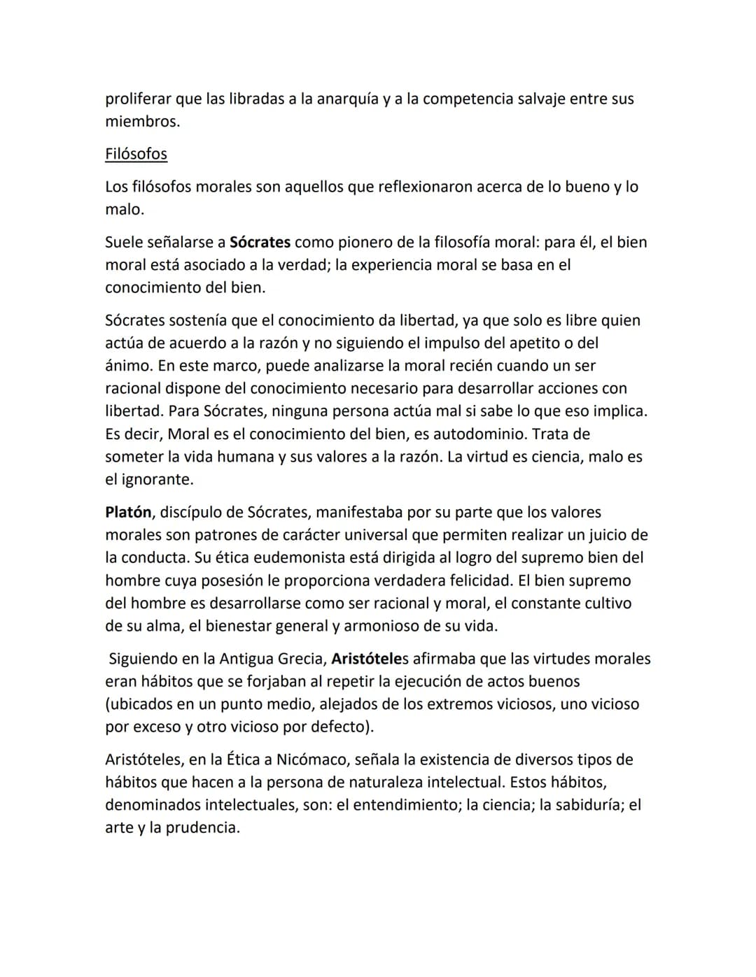 Definición de Ética y Moral
Unidad 1
La ética o filosofía moral es la rama de la filosofía que estudia la conducta
humana, lo correcto y lo