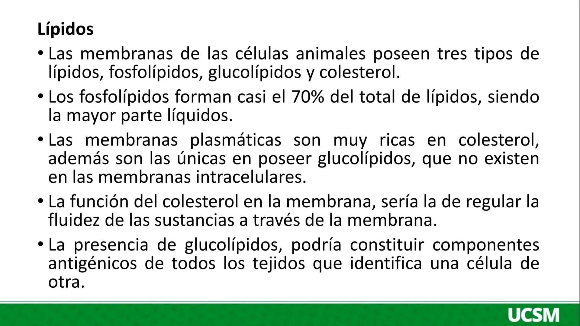 Universidad Católica
de Santa María
FISIOLOGÍA DE LA
MEMBRANA CELULAR
• Mtro: Fernando Torres Vela # Membrana celular
Fisiología de la Me