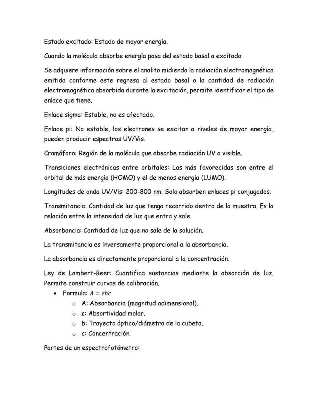 # Química analítica III
Rango de espectro electromagnético
* Ultravioleta: 190-400 nm
* Visible: 400-800 nm
Frecuencia: Medida de cuán