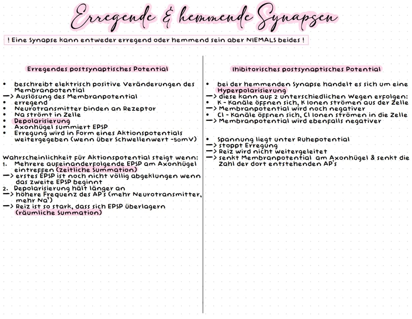 Neurobiologie # Neurobiologic
# Aufbau einer Nervenzelle
Zellkörper (Soma)
Zellkörper (Soma)
* enthält Zellkern & andere Zellorganellen