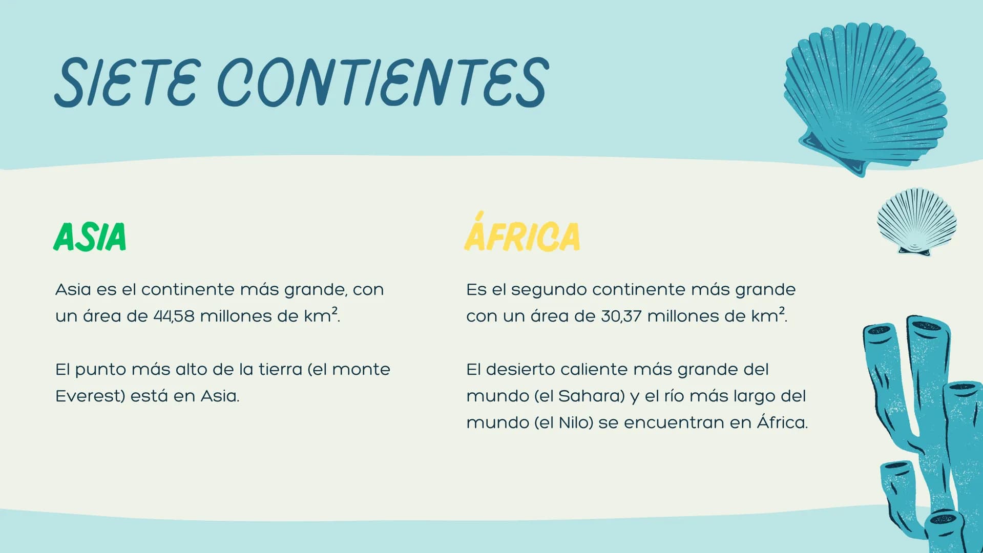 # OCÉANOS Y
# CONTINENTES
Universidad de la Salle
Didáctica del Español como Lengua Materna CONTENIDOS
CONCEPTUALES
GUÍA DIGITAL #1
* A