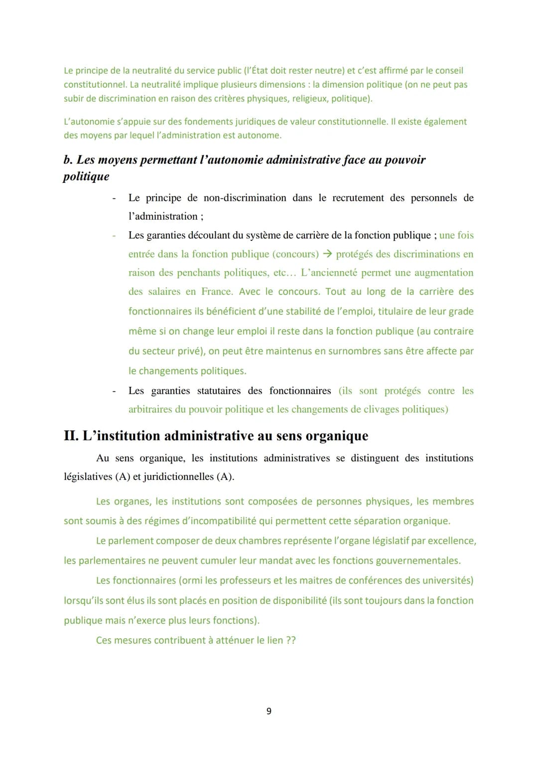 INSTITUTIONS ADMINISTRATIVES
Xiaowei SUN
Maître de conférences en droit public
Université de Franche-Comté, UFR SJEPG,
AES, 1ère année, seme