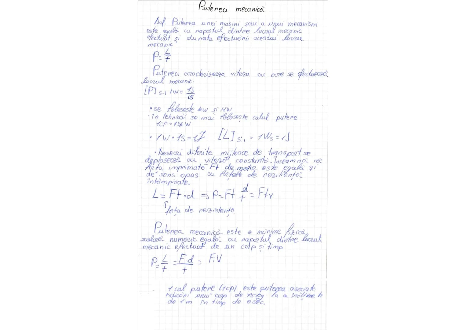 Legea conservori energiei mecanice.
Considerom un corp, izolat aflat intr-un
comp de forte conservatie
F=0
FR=0 SEC = LFconservative + LF ne