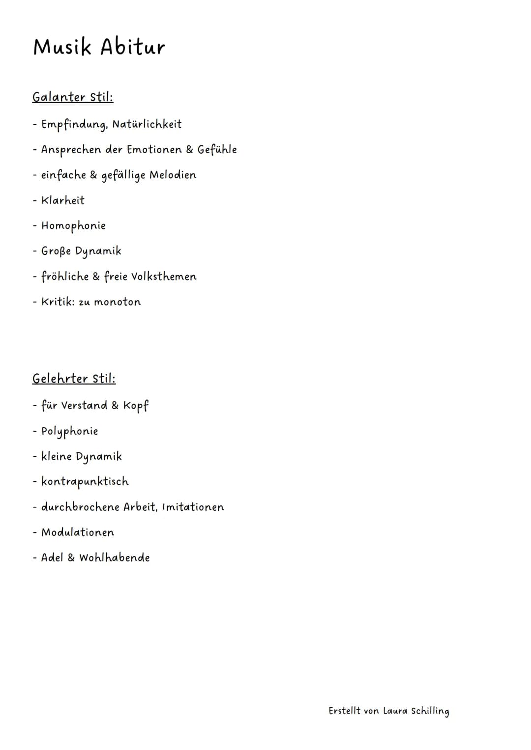# Musik Abitur
Barock: (1600 - 1750)
Historischer Hintergrund:
- Pracht & Prunk
- Güter, Essen & Orchester zur Demonstration von Macht
- A
