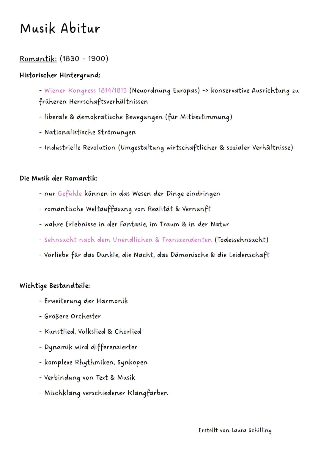 # Musik Abitur
Barock: (1600 - 1750)
Historischer Hintergrund:
- Pracht & Prunk
- Güter, Essen & Orchester zur Demonstration von Macht
- A
