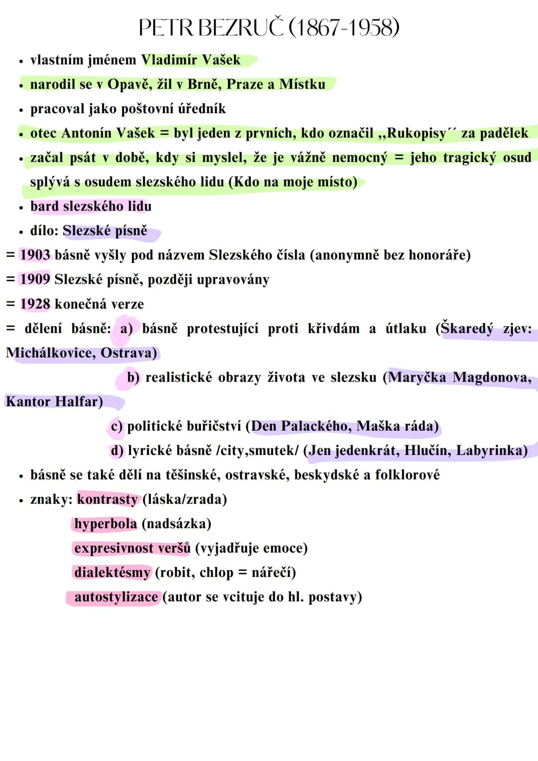 # ČESKÁ MODERNA
* nová generace spisovatelů, kteří vstoupili do literatury v 90. letech 19. století a byli
ovlivněni impresionismem a sym