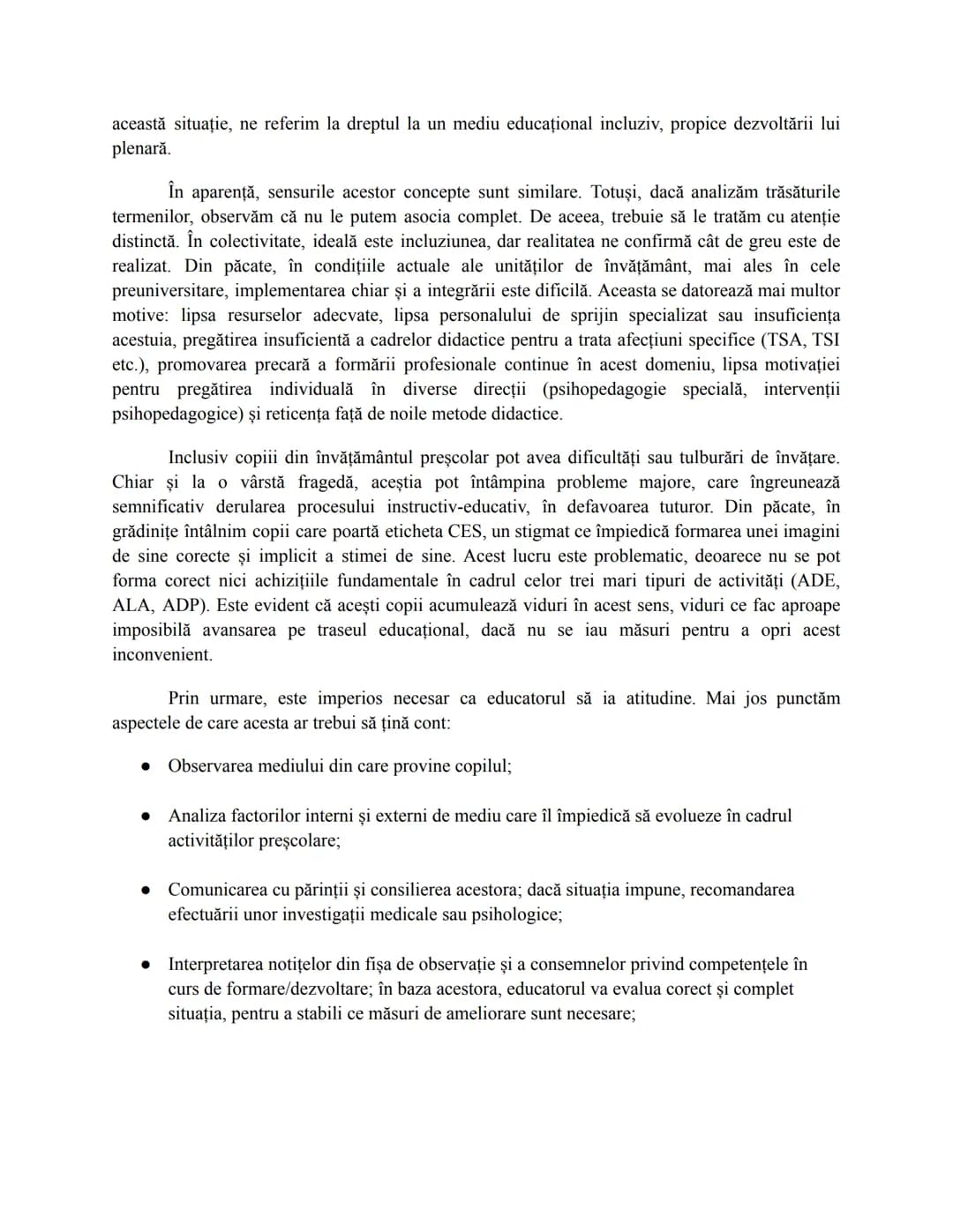 1. Predarea şi educaţia timpurie
Suntem în prezența unor copii mici, într-o sală de grupă. În calitate de educatori,
activitatea noastră de
