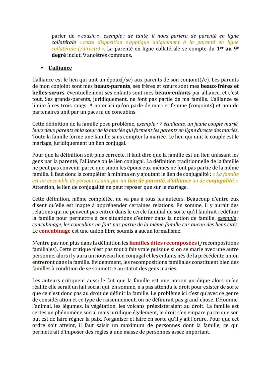 # Droit civil 1 - Droit de la famille
Examen: dissertation de 3h.
À faire: Code civil 2024 à avoir et à amener aux TDs, étudier les livres
