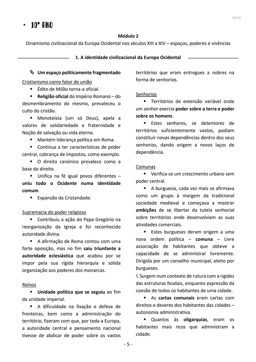 Maria Oliveira
HISTÓRIA A
10° | 11° | 12° ANO
EXAME 2021 MVO
- 2 - # Conteúdos / Domínios – Exame História
- **10º ANO**
Módulo 2 – Dinam