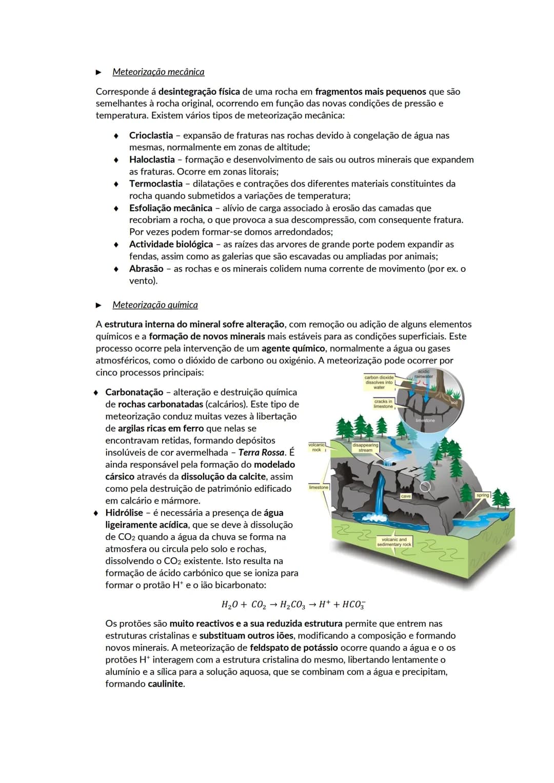 # Sedimentação e rochas sedimentares
As rochas sedimentares formam-se à superfície terrestre, ou nas suas proximidades, a partir de rochas