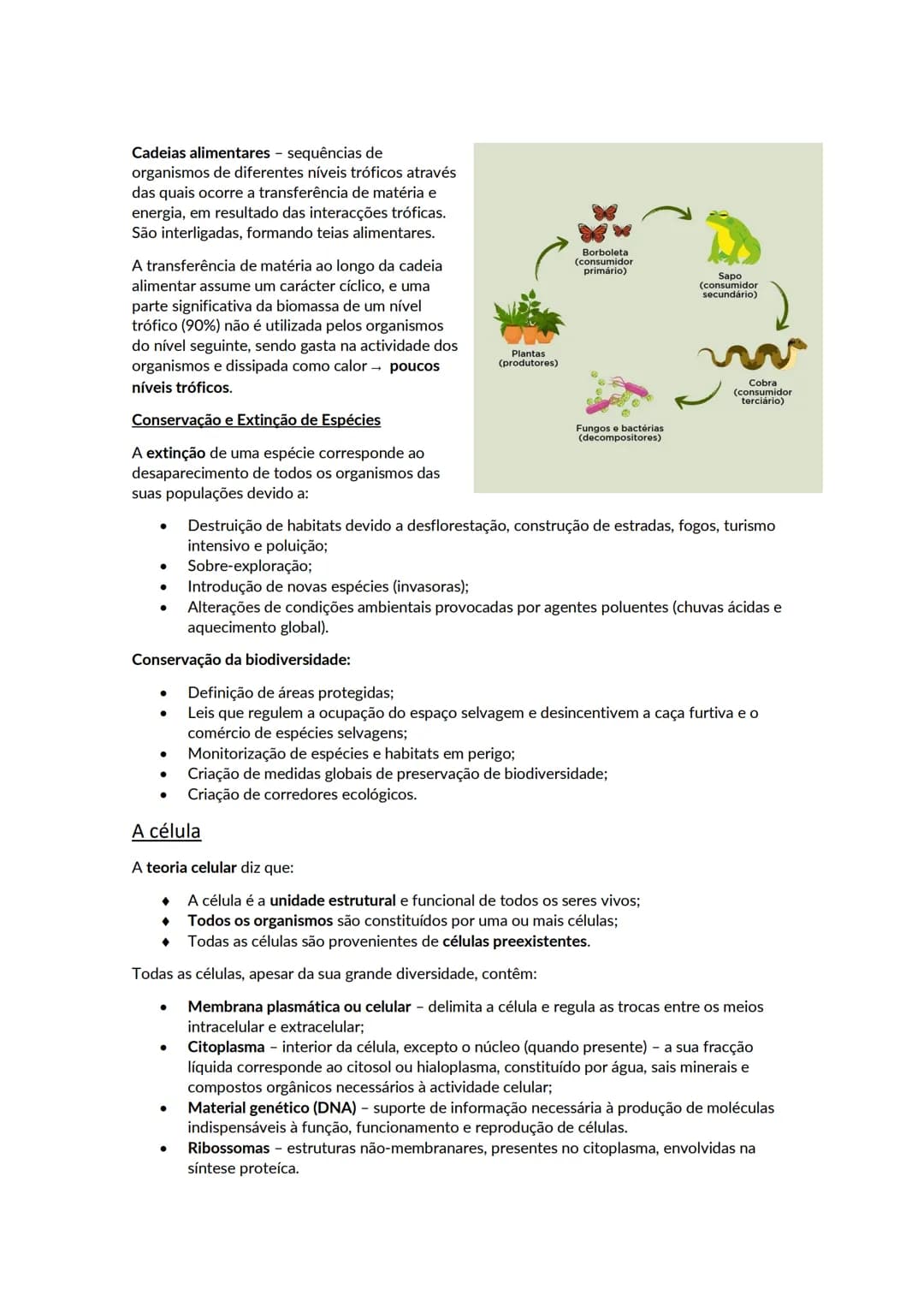 # A biosfera
Biosfera - conjunto de todos os locais da Terra onde é possível encontrar vida, os organismos que ai habitam e as inter-relaçõ