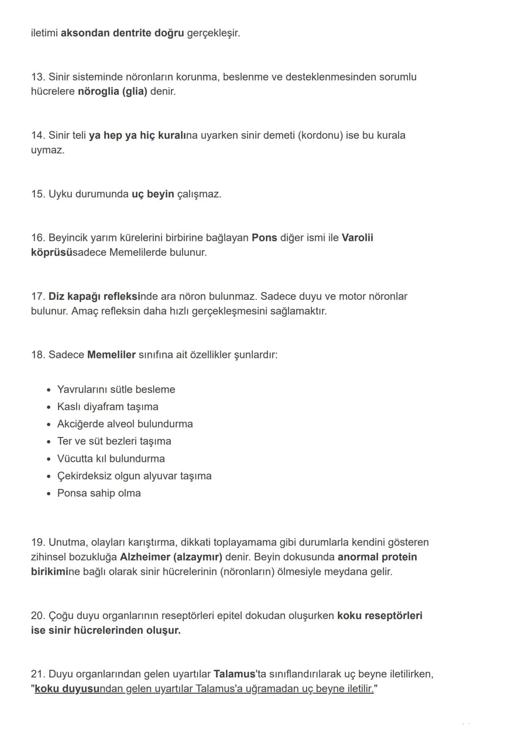 # 100 Maddede YKS Biyoloji Tekrar - TYT AYT Biyoloji Kısa Notlar
Genel tekrar için 100 pratik Biyoloji notu Sizlerle!
1. Prolaktin (LTH) h