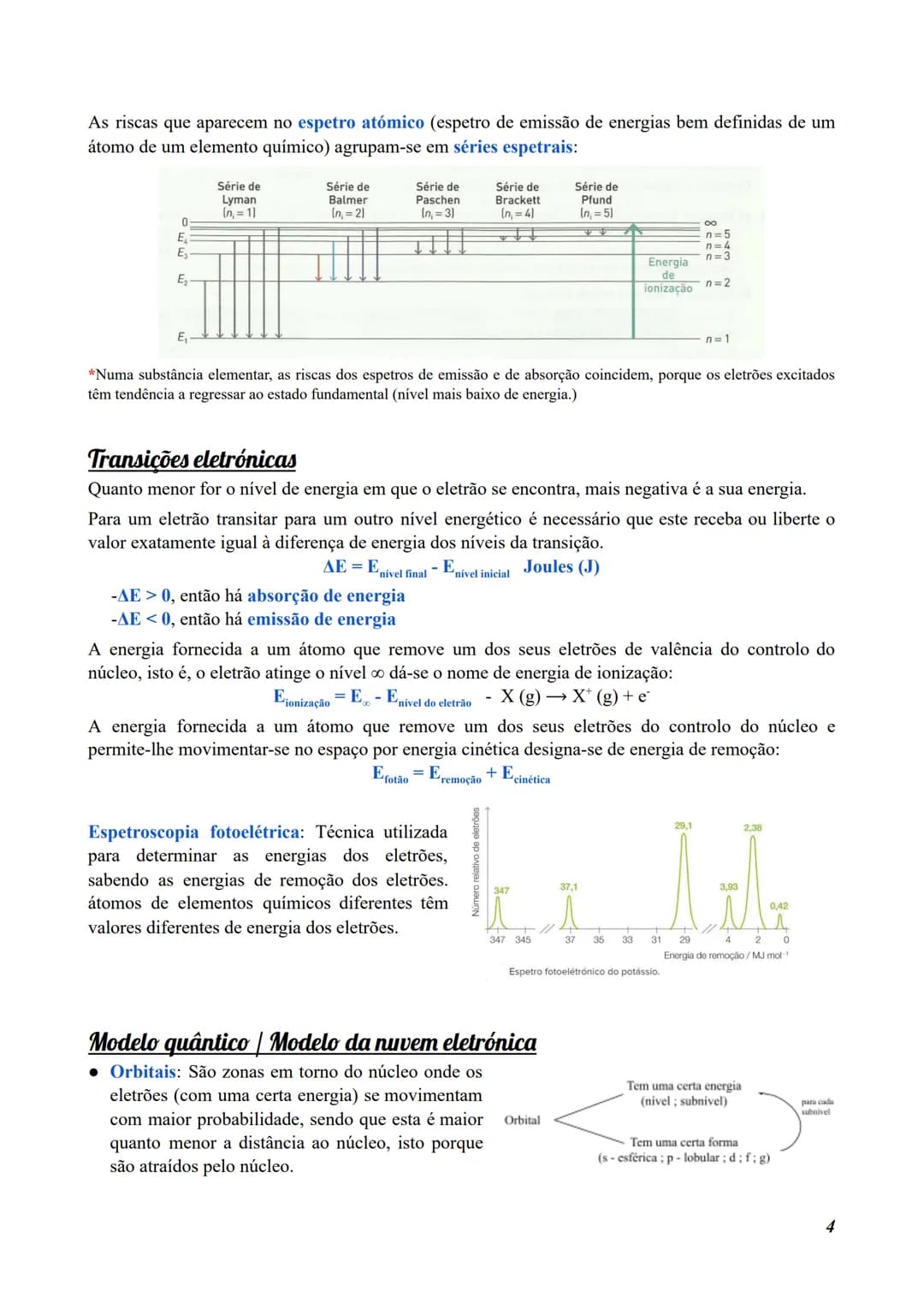 ## Atomo
Química
O átomo é a partícula mais pequena que constitui toda a matéria, sendo que segundo o modelo
atual, o modelo da nuvem eletr