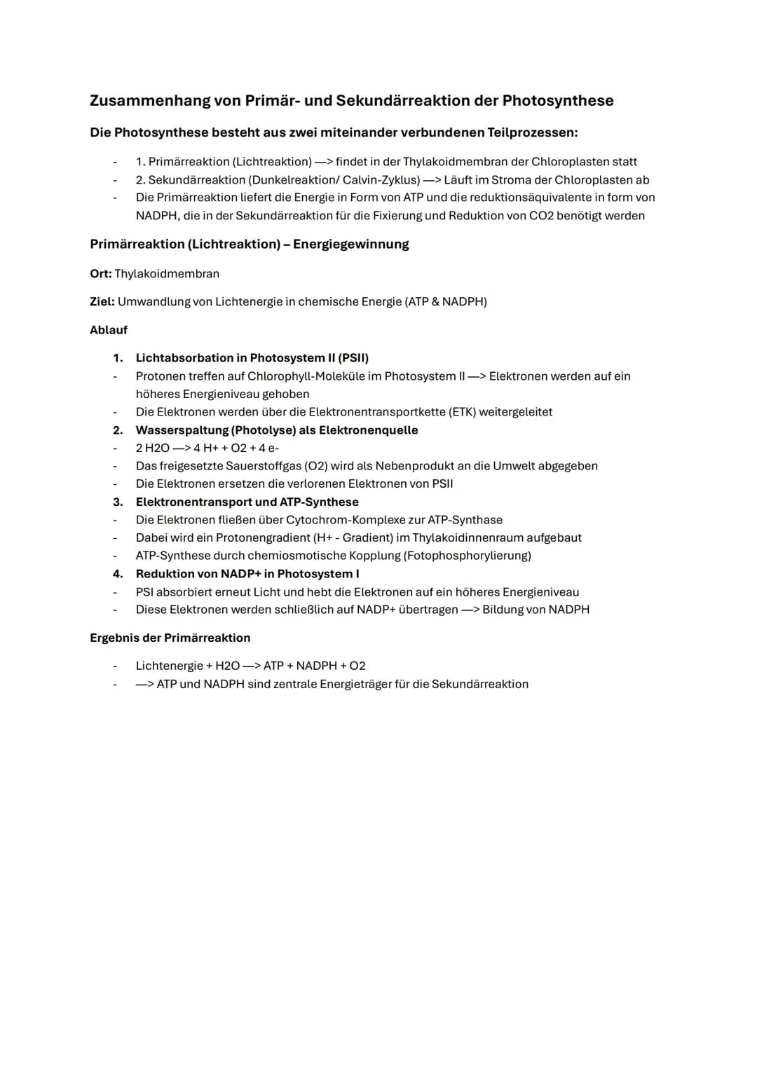 # Abitur Biologie NRW 2025 Fotosynthese
Funktionale Angepasstheit der Fotosynthese
# Blattaufbau
Das Blatt ist das wichtigste Organ der F