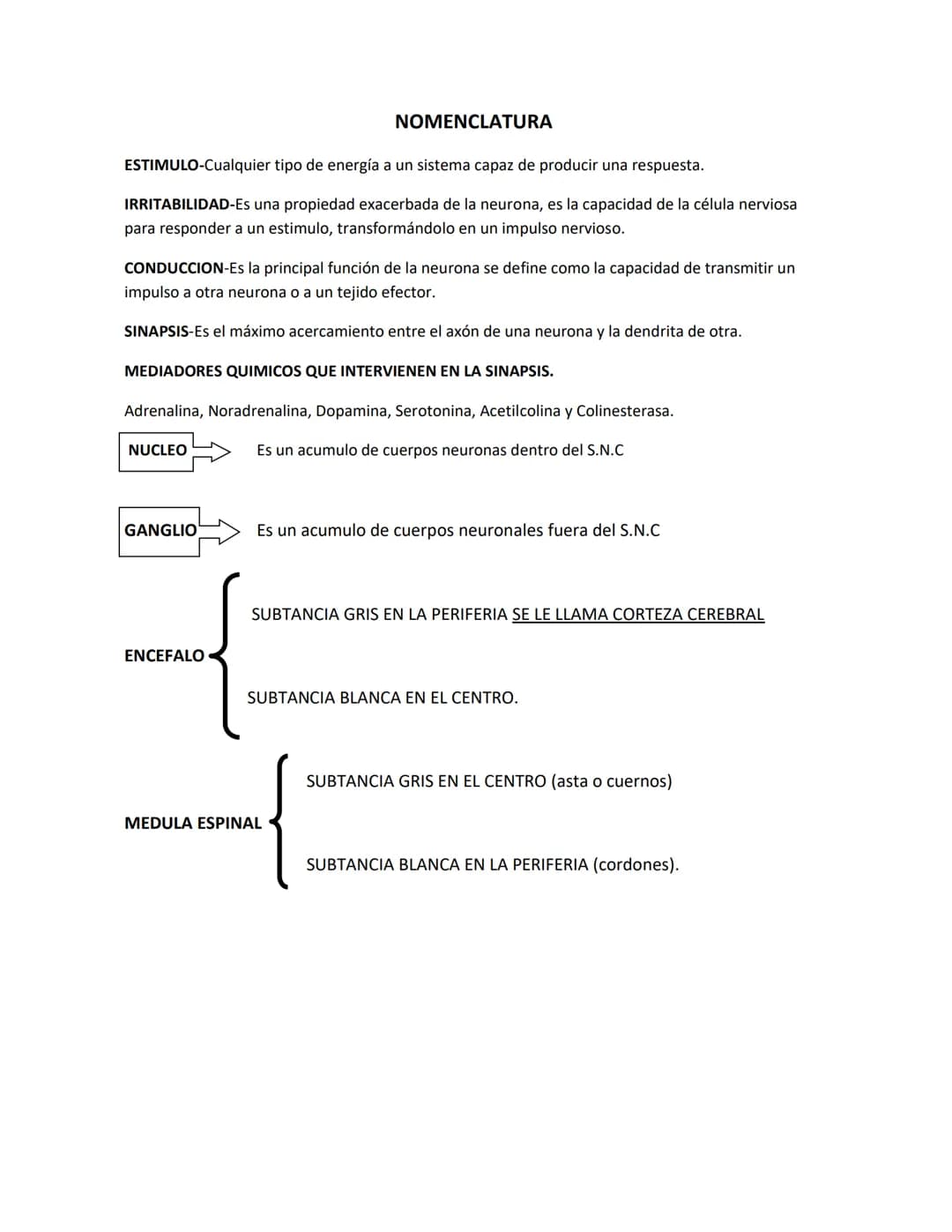 DEPARTAMENTO DE ΑΝΑΤΟΜΙA HUMANA F.O. U.A.N.L.
SISTEMA NERVIOSO CENTRAL.
Es el conjunto de elemento anatómicos encargados de regir el funci