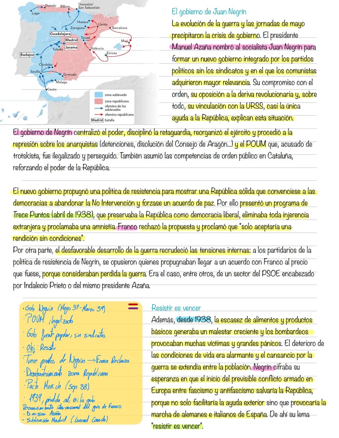 # TEMA 11
Un golpe a la
Democracia
1. Las causas. de la guerra
Reacción conservadora y radicalización social
En 1936, la república había