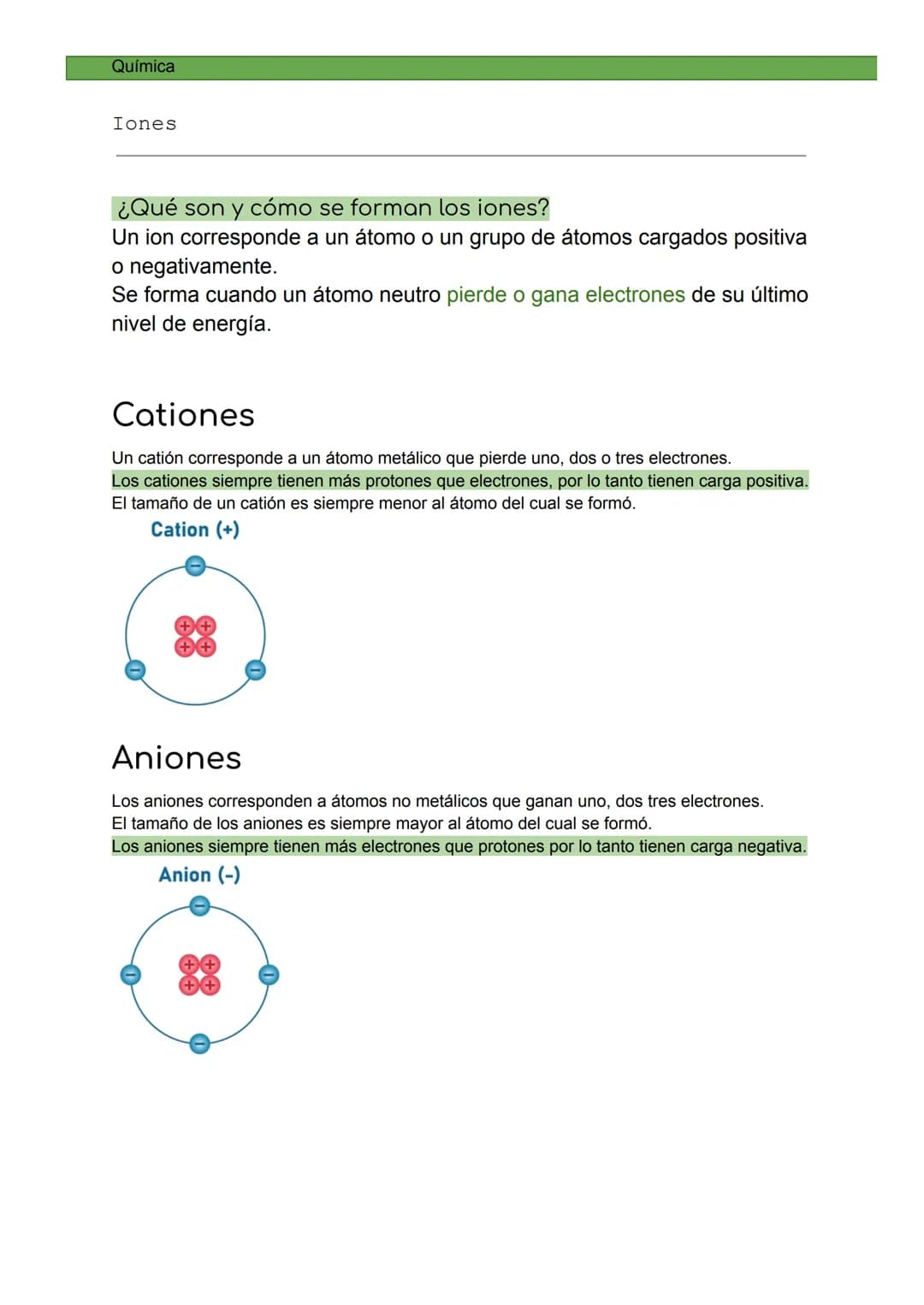 Química
Partículas subatómicas
Atomo
Electrón
Núcleo
(protones + neutrones)
El átomo está formado
principalmente por tres
partículas su
