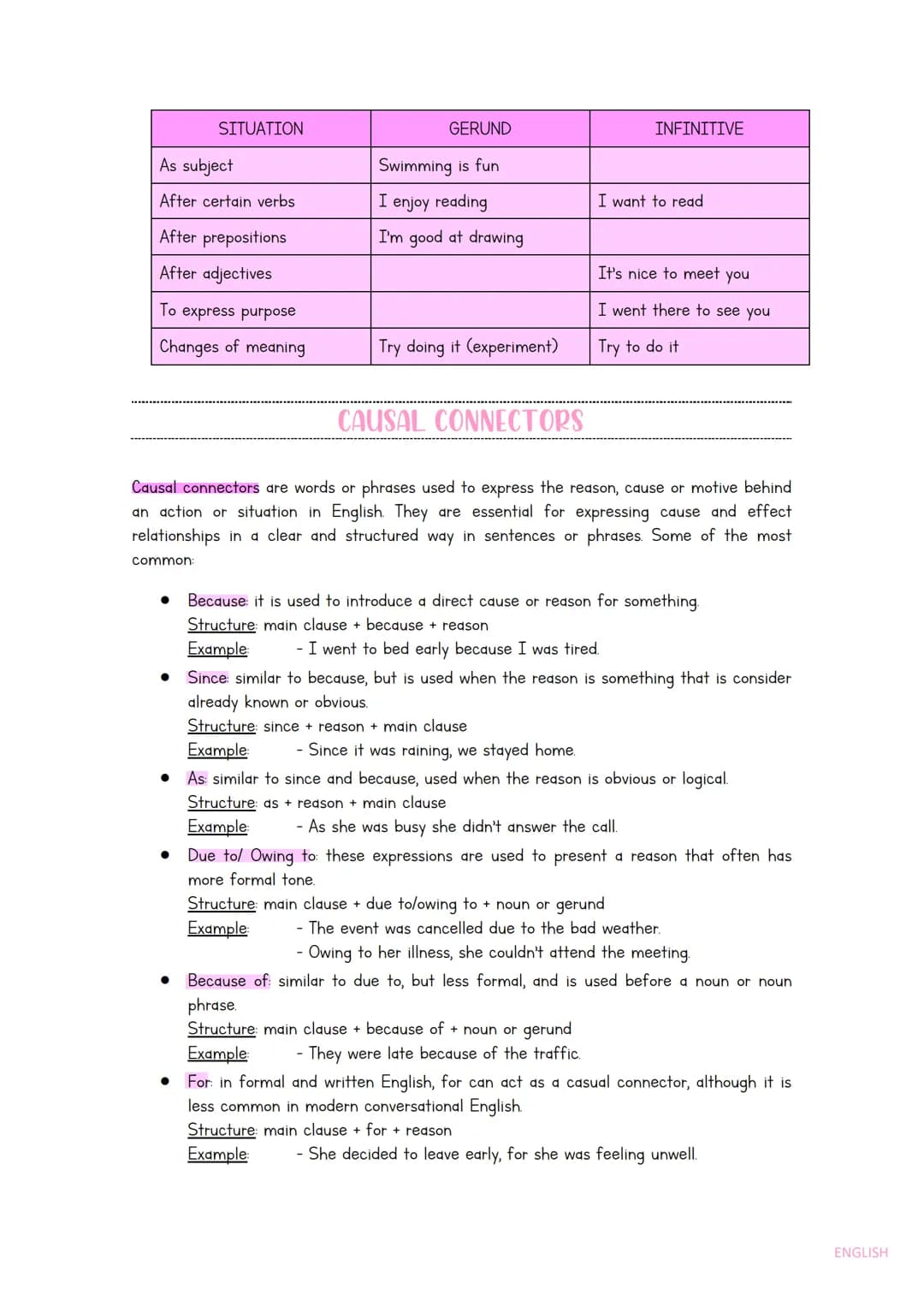 # CONTRAST CLAUSES
Contrast clauses are used to express opposite or contrasting ideas in a sentence. These
clauses are essential to express