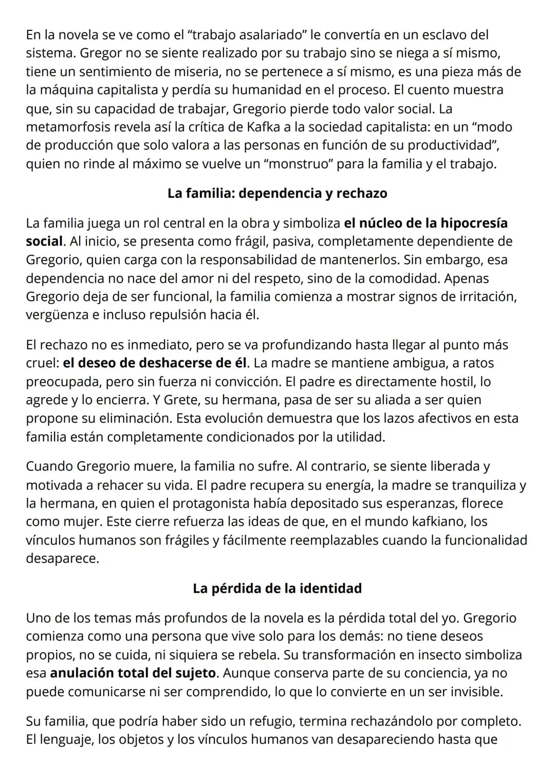 # La Metamorfosis
Franz Kafka
"La Metamorfosis" de Franz Kafka es una novela que narra la transformación de
Gregorio Samsa, un joven emple