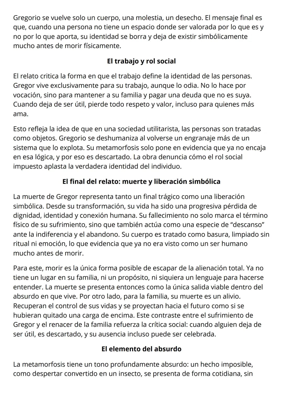 # La Metamorfosis
Franz Kafka
"La Metamorfosis" de Franz Kafka es una novela que narra la transformación de
Gregorio Samsa, un joven emple