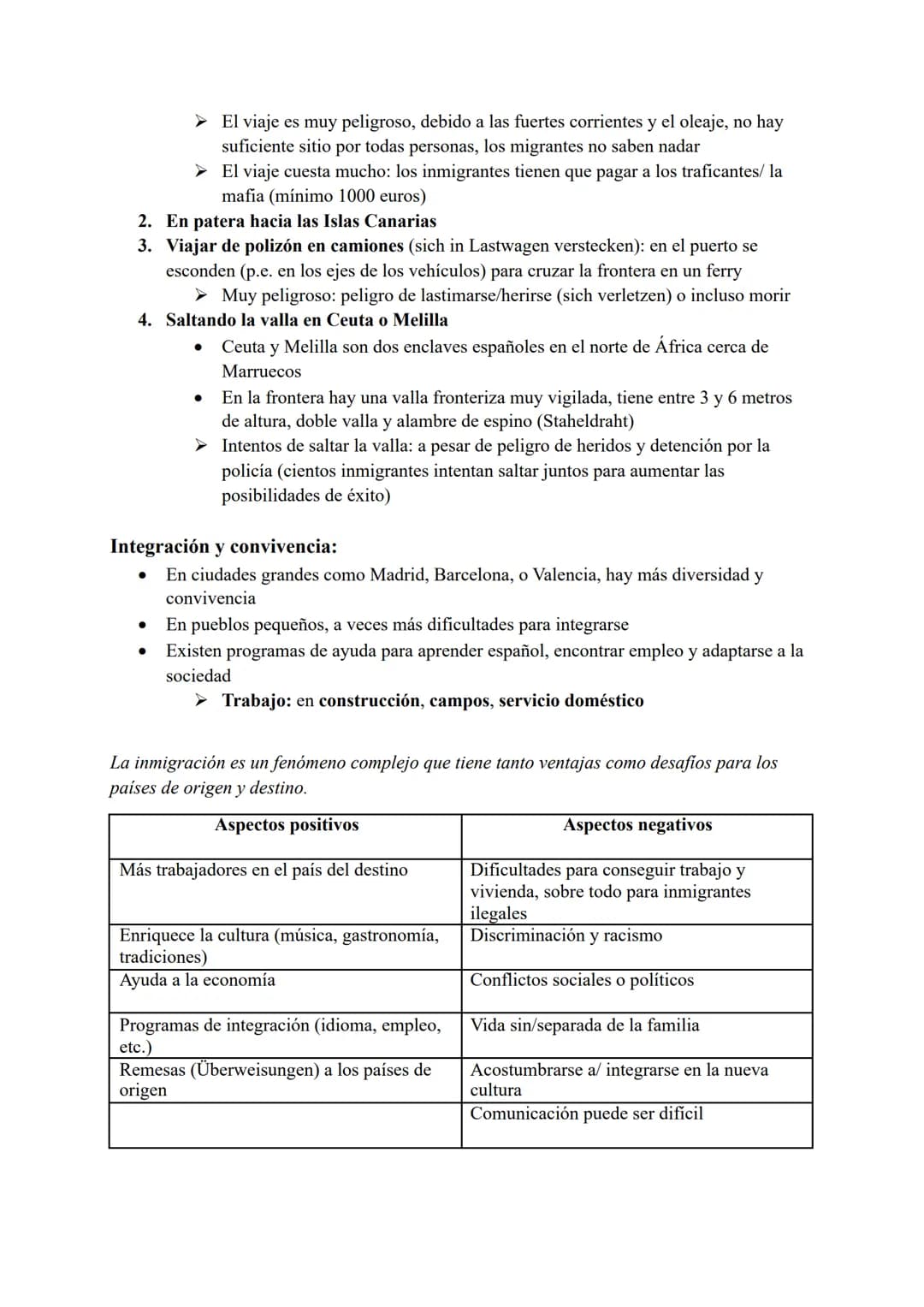 # Preparación para mi examen final de español
Temas:
1) Turismo
2) La pobreza infantil
3) Migración y Convivencia
4) Chile
4.1) Los in