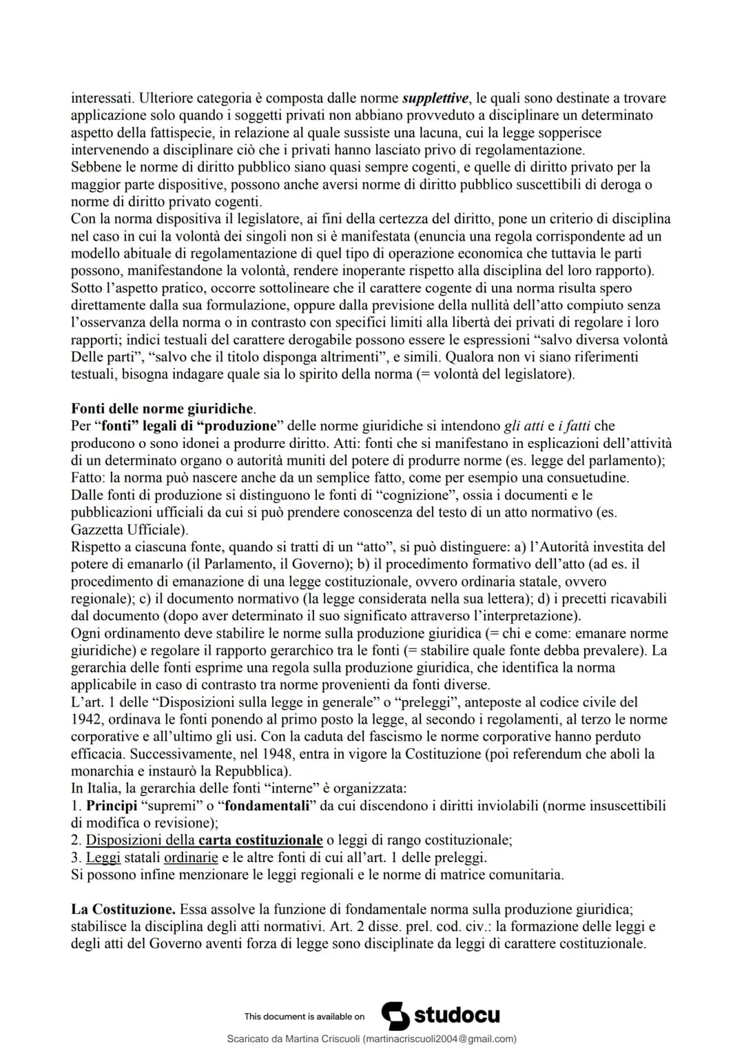 studocu
Riassunto torrente ed 23 completo diritto privato 2017 pdf
Istituzioni di diritto privato (Università degli Studi di Napoli Federico