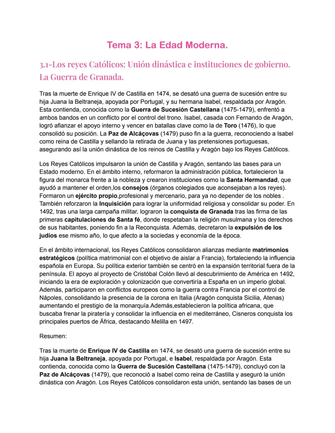 Historia de España.
Bloque A.DE LA PREHISTORIA A LA
EDAD MODERNA
Tema 1: Prehistoria e Historia Antigua
1.1.- El Paleolítico y el Neolítico.
