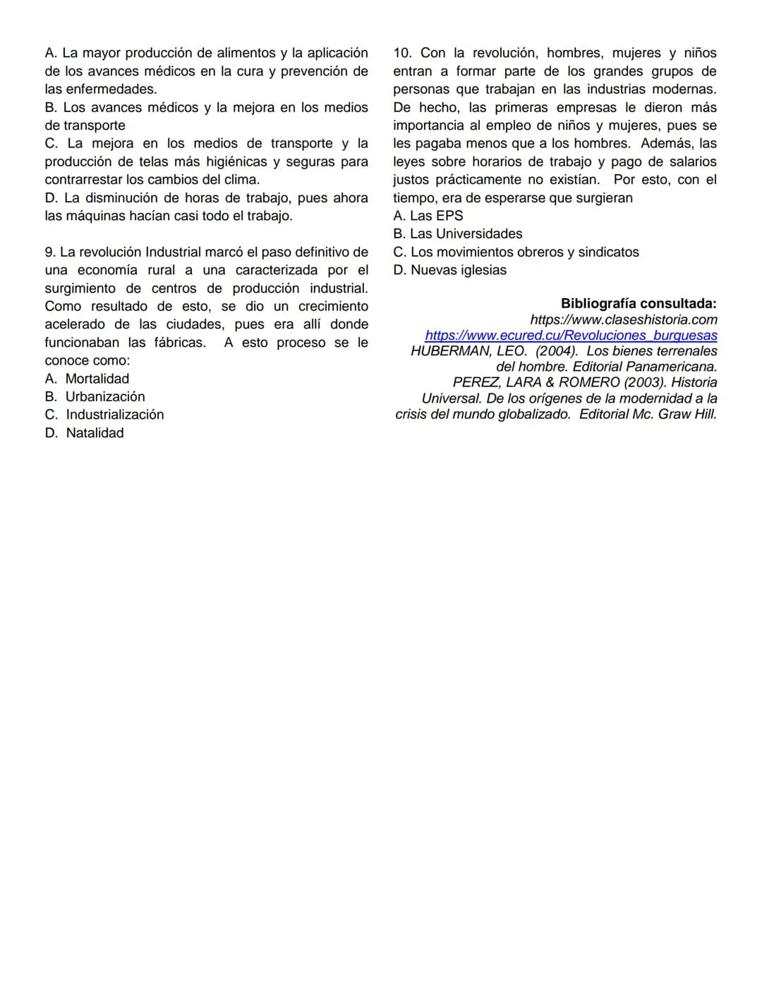 INDICADOR
CIENCIAS SOCIALES 8°. OCTAVO-GUÍA 9
ES DE DESEMPEÑO
1. Reconoce elementos conceptuales que permiten comprender los procesos histór