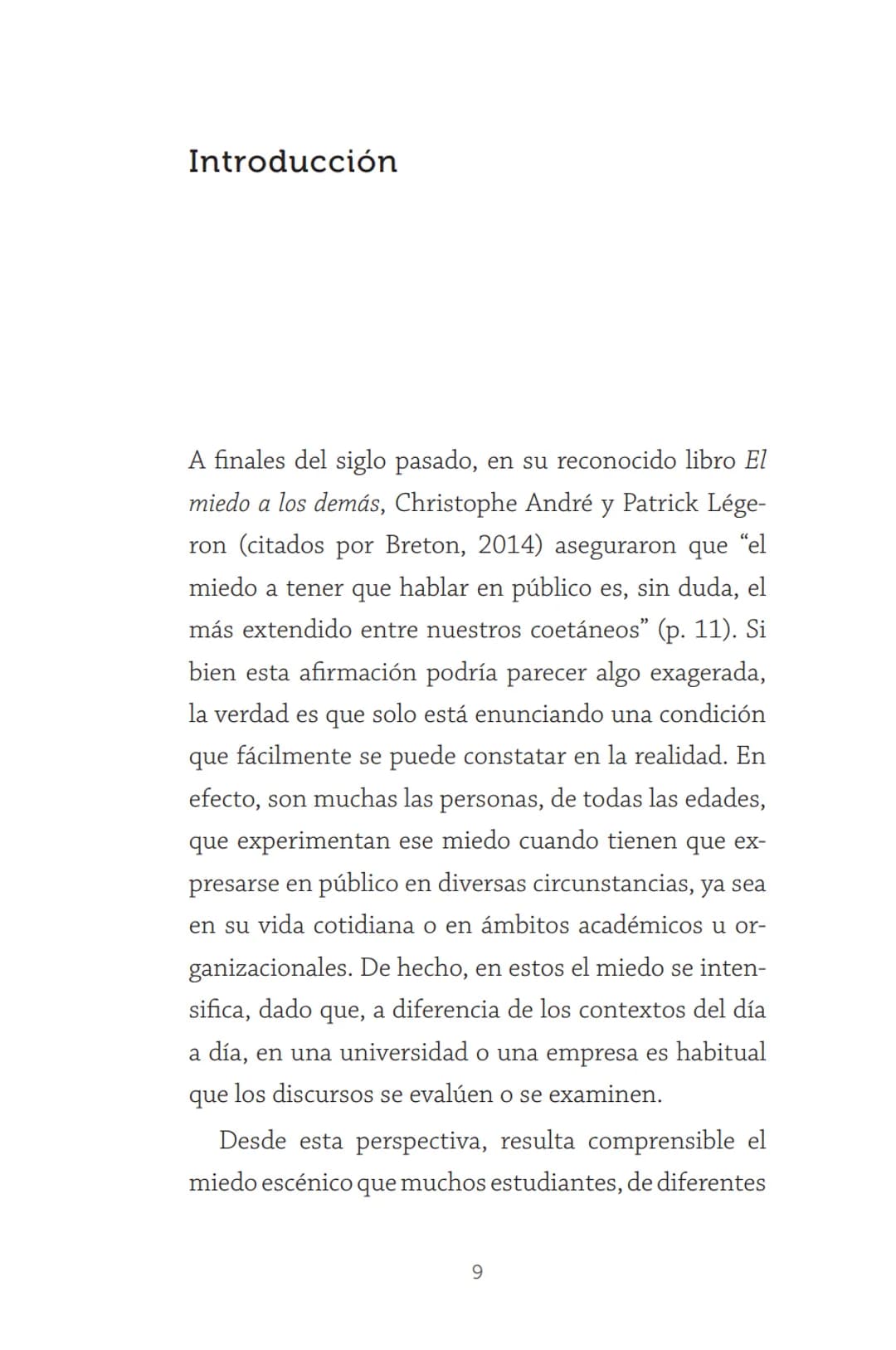 HABLAR EN
PÚBLICO EN LA
UNIVERSIDAD HABLAR EN
PÚBLICO EN LA
UNIVERSIDAD
Un manual para desenvolverse
ante una audiencia
John Moya Barreto
H