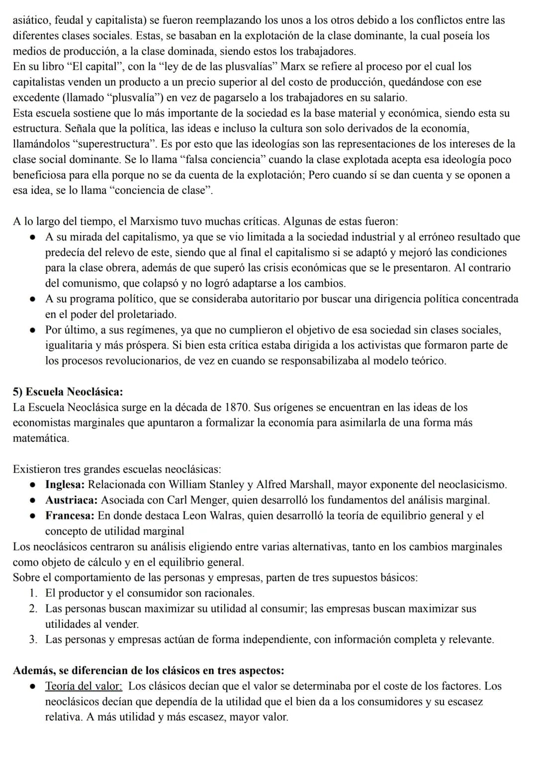 1) Escuela Mercantilista:
Trabajo practico Economía Política
La evolución del pensamiento económico
Se desarrolló entre el siglo XVI y princ