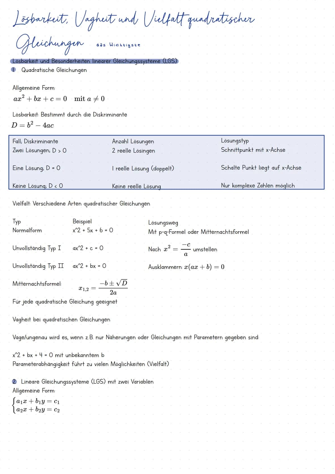 --- OCR Start ---
Poteng, Wurgel- & Logarithmenschreibweise
Potenzschreibweise
Definition a<sup>n</sup> = a
· a
· a ...
· a (n mal)
a = B