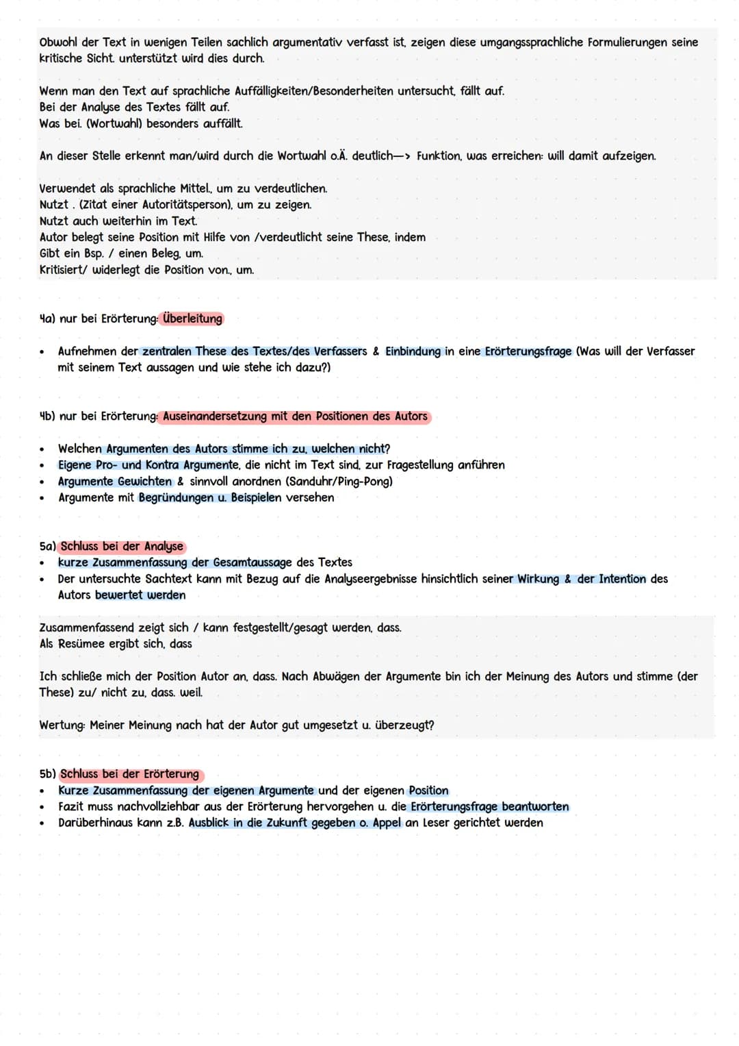# Analyse und Erörterung pragmatischer Texte
Deutsch Leistungskurs Abitur 2025 # Analyse und Erörterung pragmatischer Texte
1) Einleitung