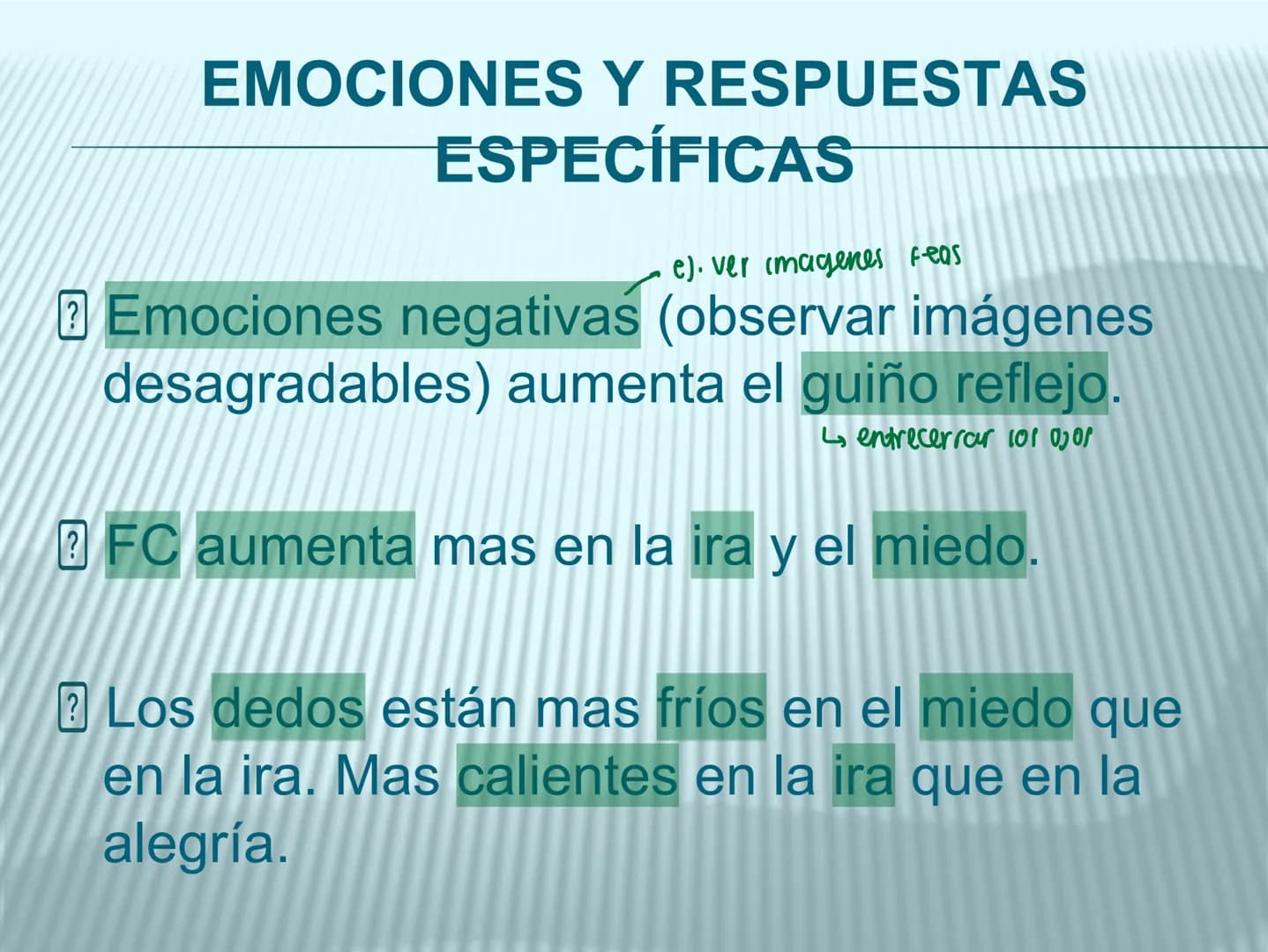 # cerebro
# corazon
# FIGHT!
# NEUROPSICOLOGIA DE LA EMOCION
Adriana M. Martínez M.
25-11-04 GENERALIDADES
? Tiemblo porque tengo miedo