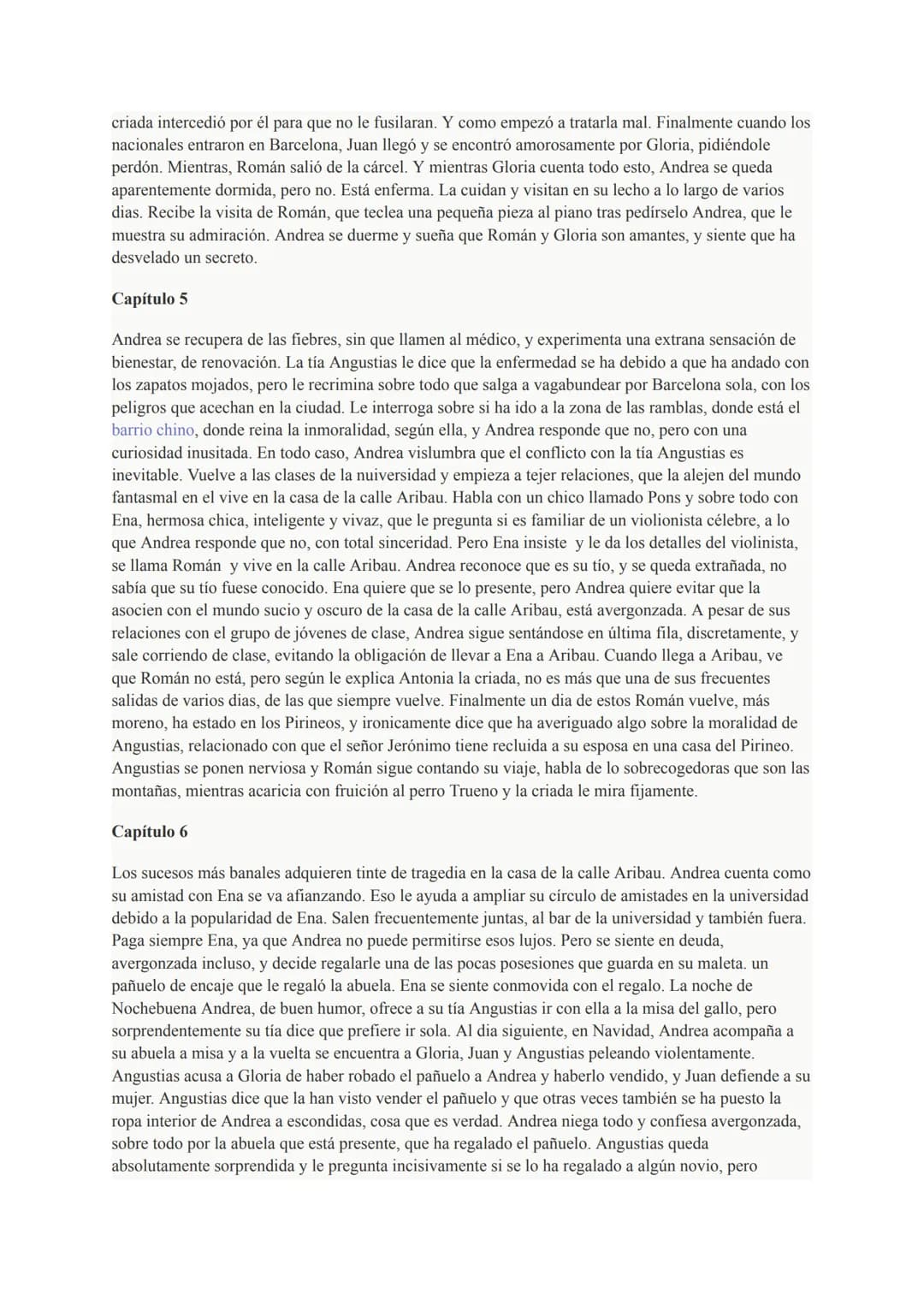 Resumen Novela Nada, Carmen Laforet: resumen por capítulos
Nada es una novela de la escritora Carmen Laforet (1921-2004) publicada en 1945 y