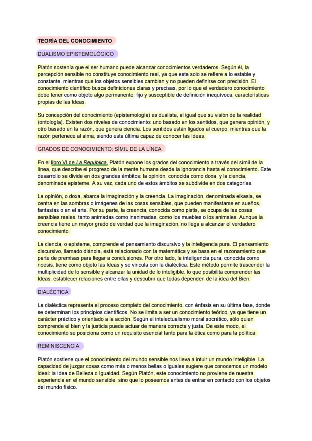 ## PLATÓN
Platón fue uno de los pensadores más importantes de la historia, abordando temas como la
metafísica, la epistemología, la ética y