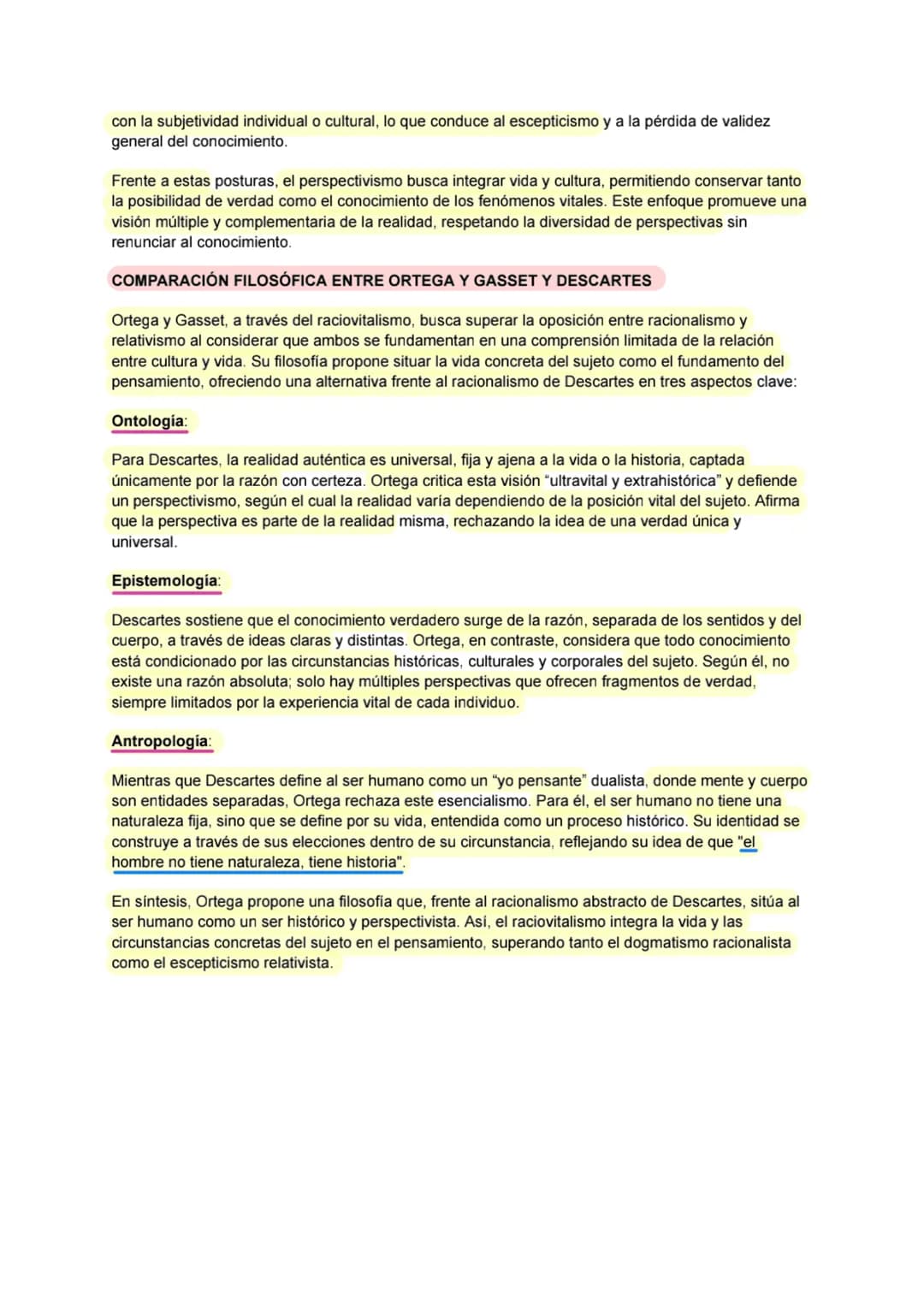 --- OCR Start ---
ORTEGA Y GASSET
OBJETIVOS DE SU FILOSOFÍA
Ortega y Gasset buscaba integrar a España en el contexto europeo y mundial media