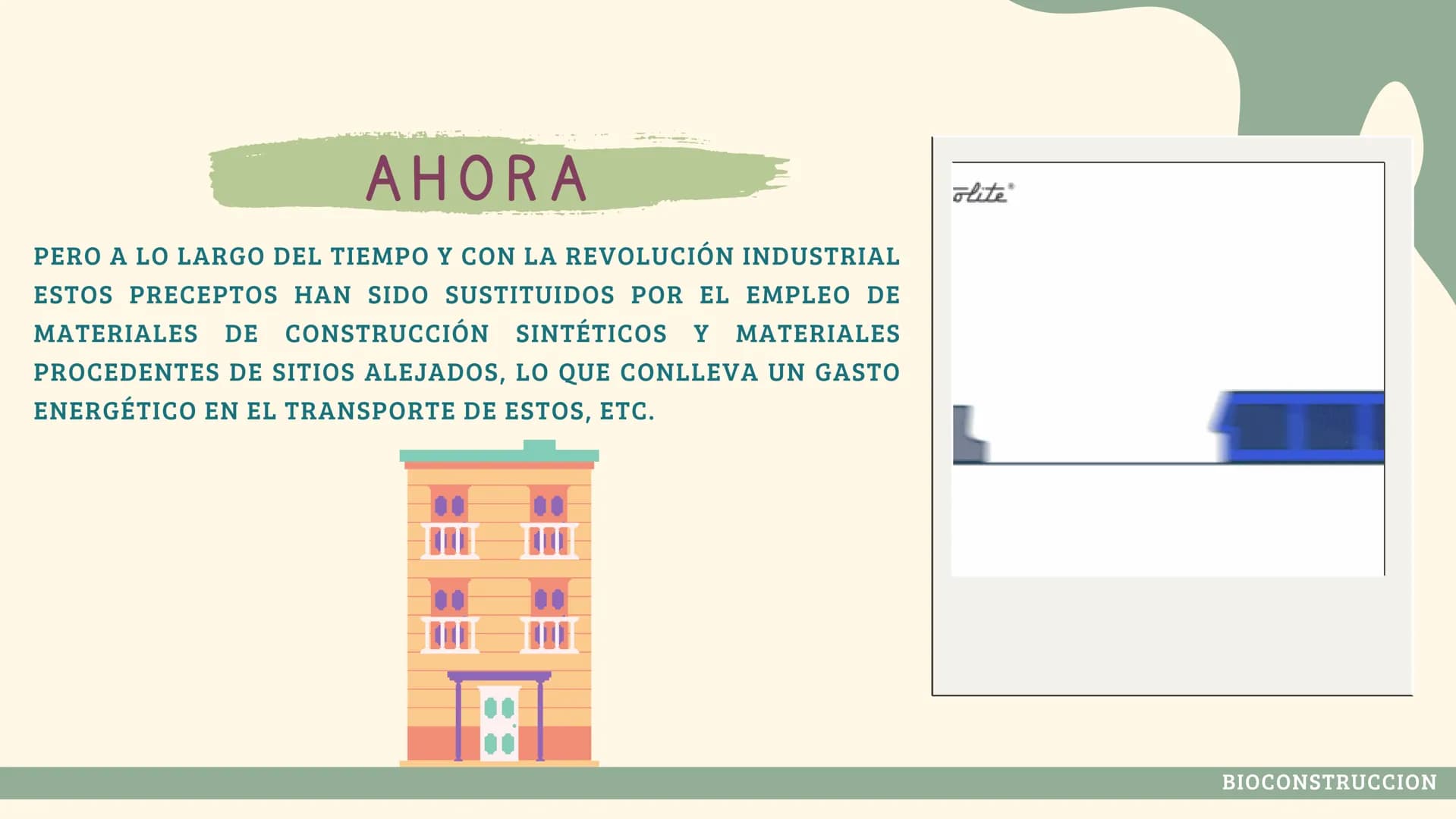 # BIOCONSTRUCCION # BIO / CONSTRUCCION EXTENSIÓN DE LA BIOLOGIA
ES IMPORTANTE QUE LA CONSTRUCCIÓN VAYA JUNTO CON LA SALUD A TRAVÉS DEL EMPLE