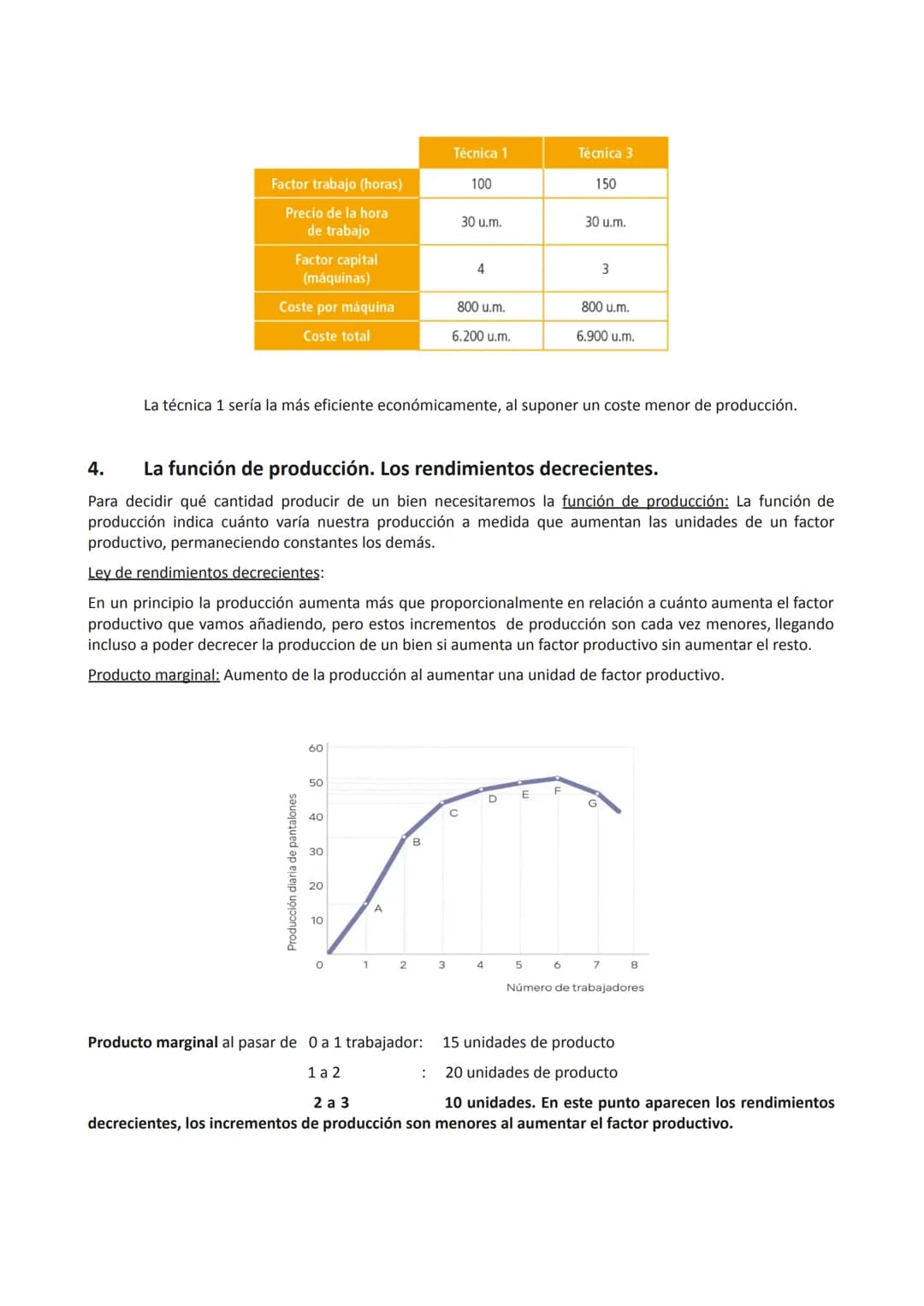 1. Qué es producir:
Tema 4. La función productiva
Producir consiste en crear valor o utilidad en los bienes o servicios que se ofrecen, para