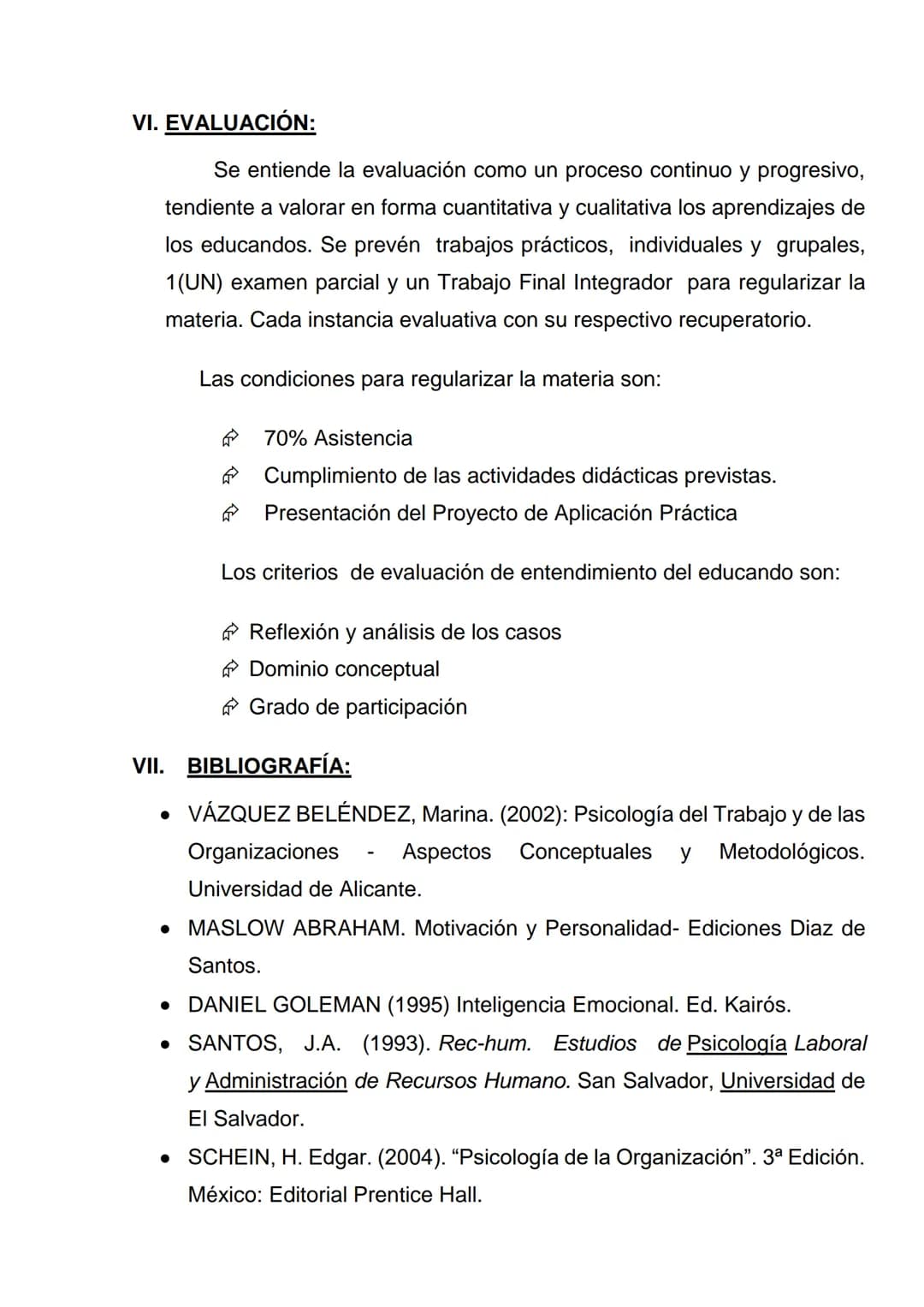INSTITUTO SAN ANDRES N°8225
Instituto
San Andrés
TECNICATURA EN HIGIENE Y
SEGURIDAD EN EL TRABAJO
PSICOLOGIA
LABORAL
2.025 # PROGRAMA I. INT