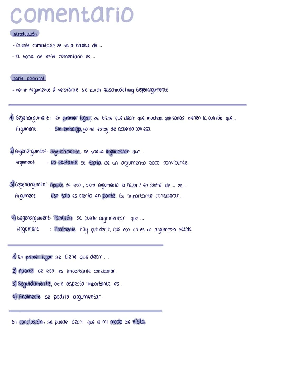 resumén
intrducción
- El texto titulado "xy" y escrito por x fue publicado en el año xy en el periódico/revista, página web....
Trata de...